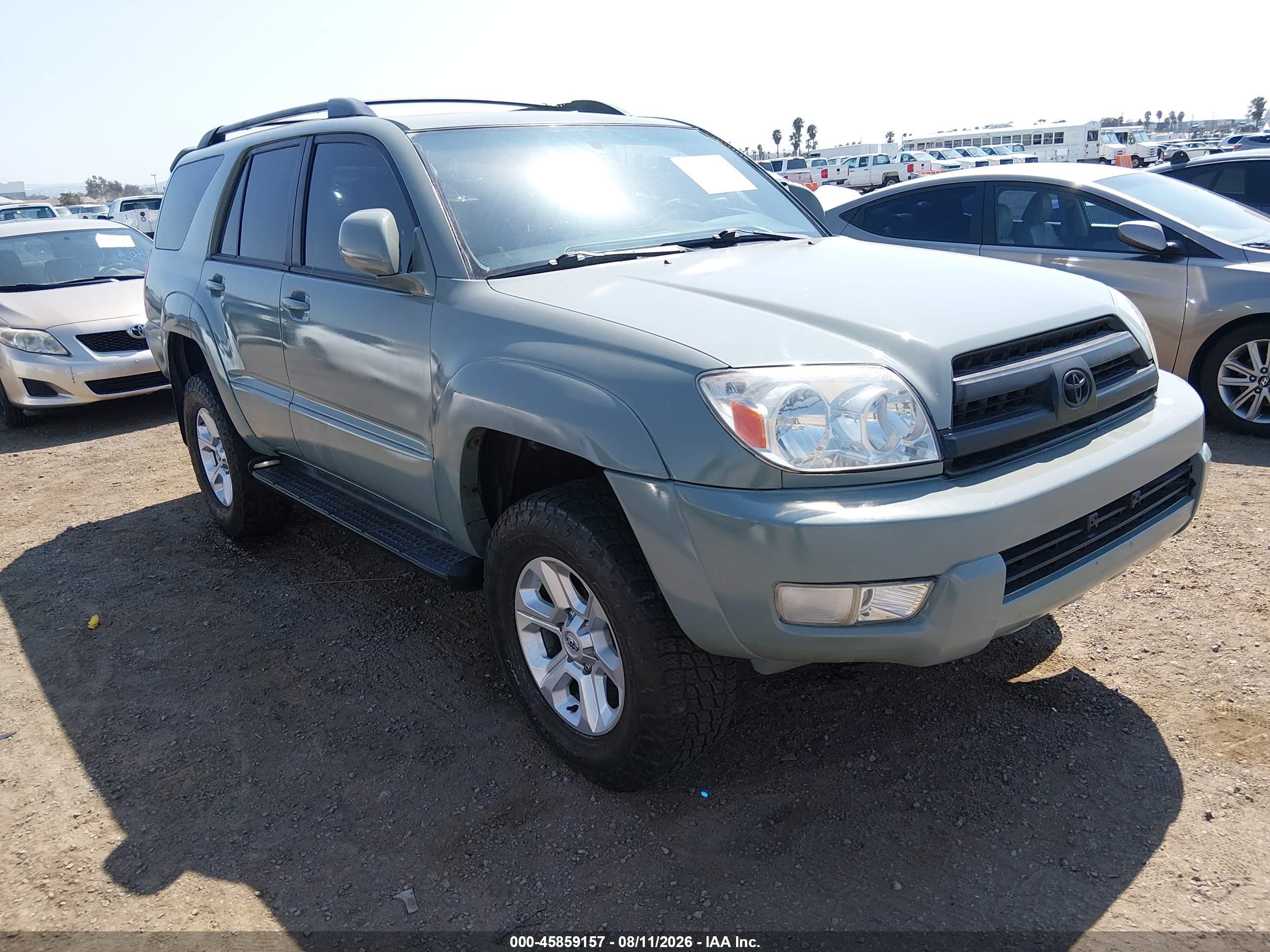 2004 Toyota 4runner Limited V6 Серый vin: JTEBU17R948027692