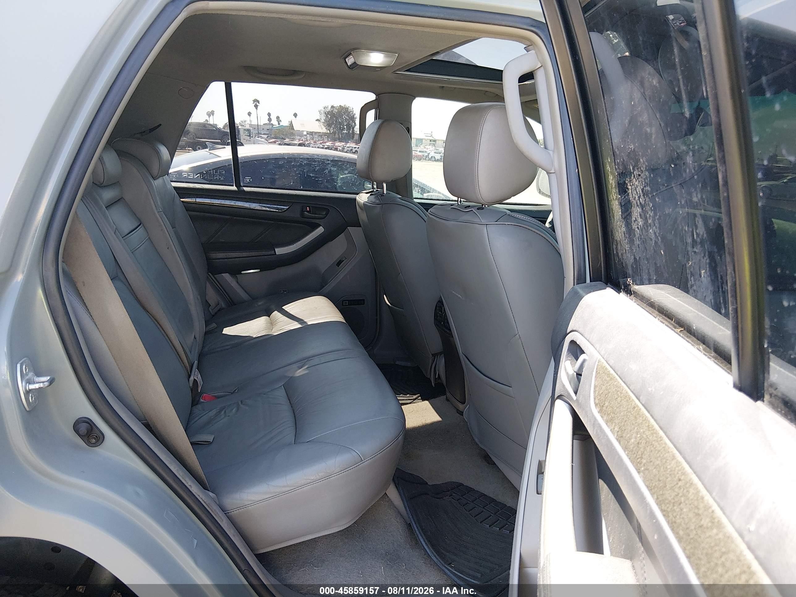 2004 Toyota 4runner Limited V6 Gray vin: JTEBU17R948027692