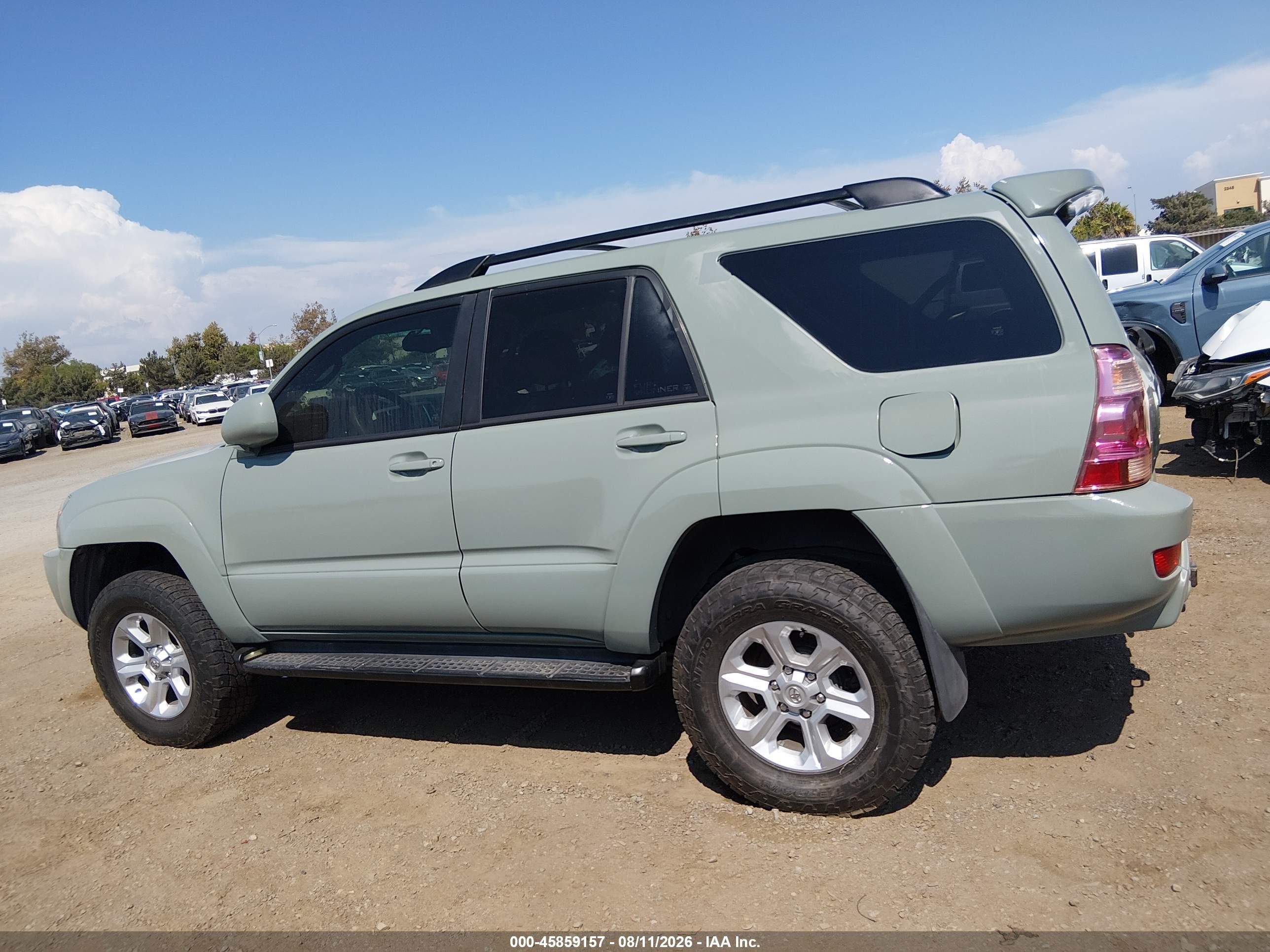 2004 Toyota 4runner Limited V6 Gray vin: JTEBU17R948027692