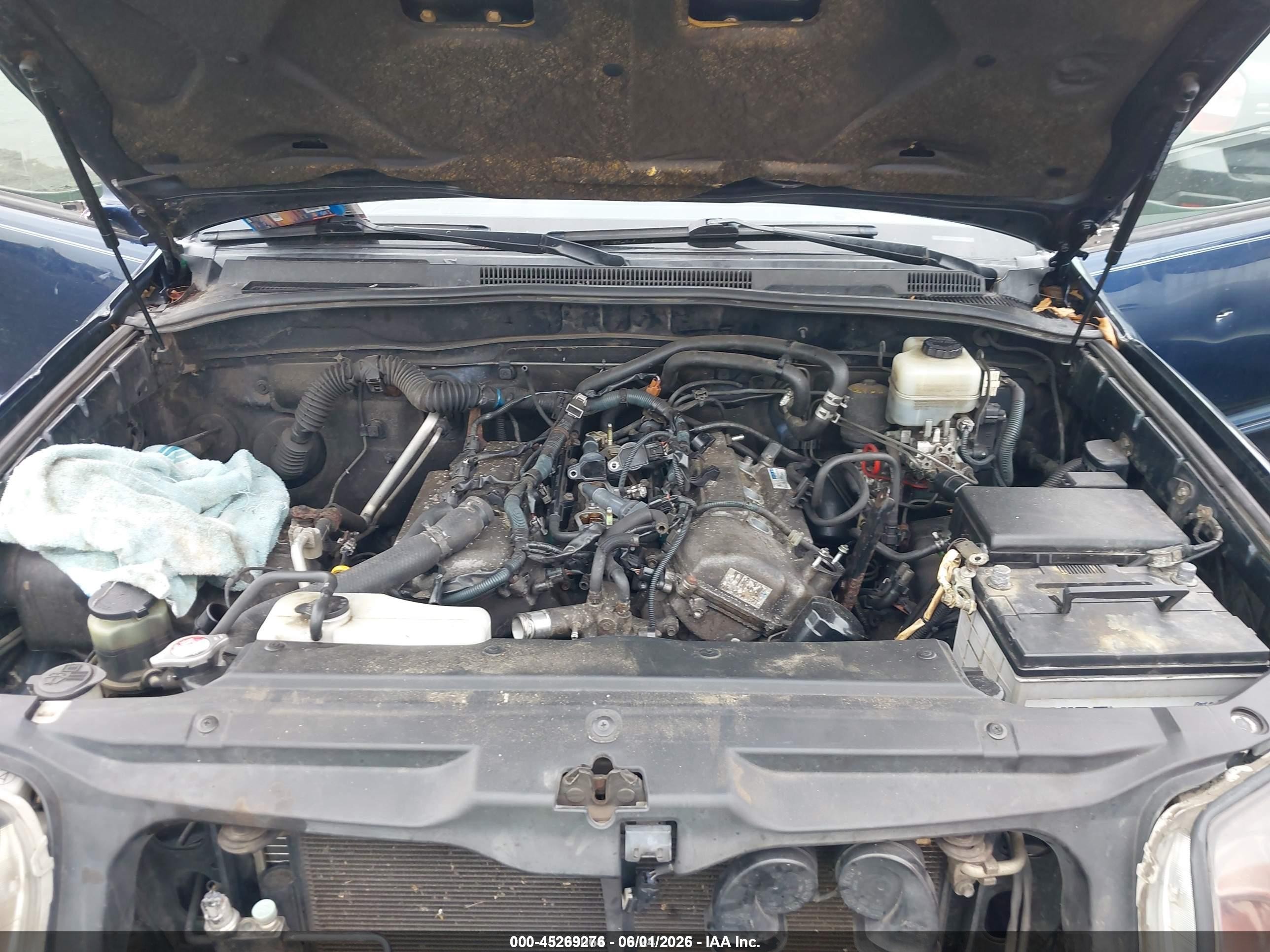 2005 Toyota 4runner Limited V6 Blue vin: JTEBU17R958032568