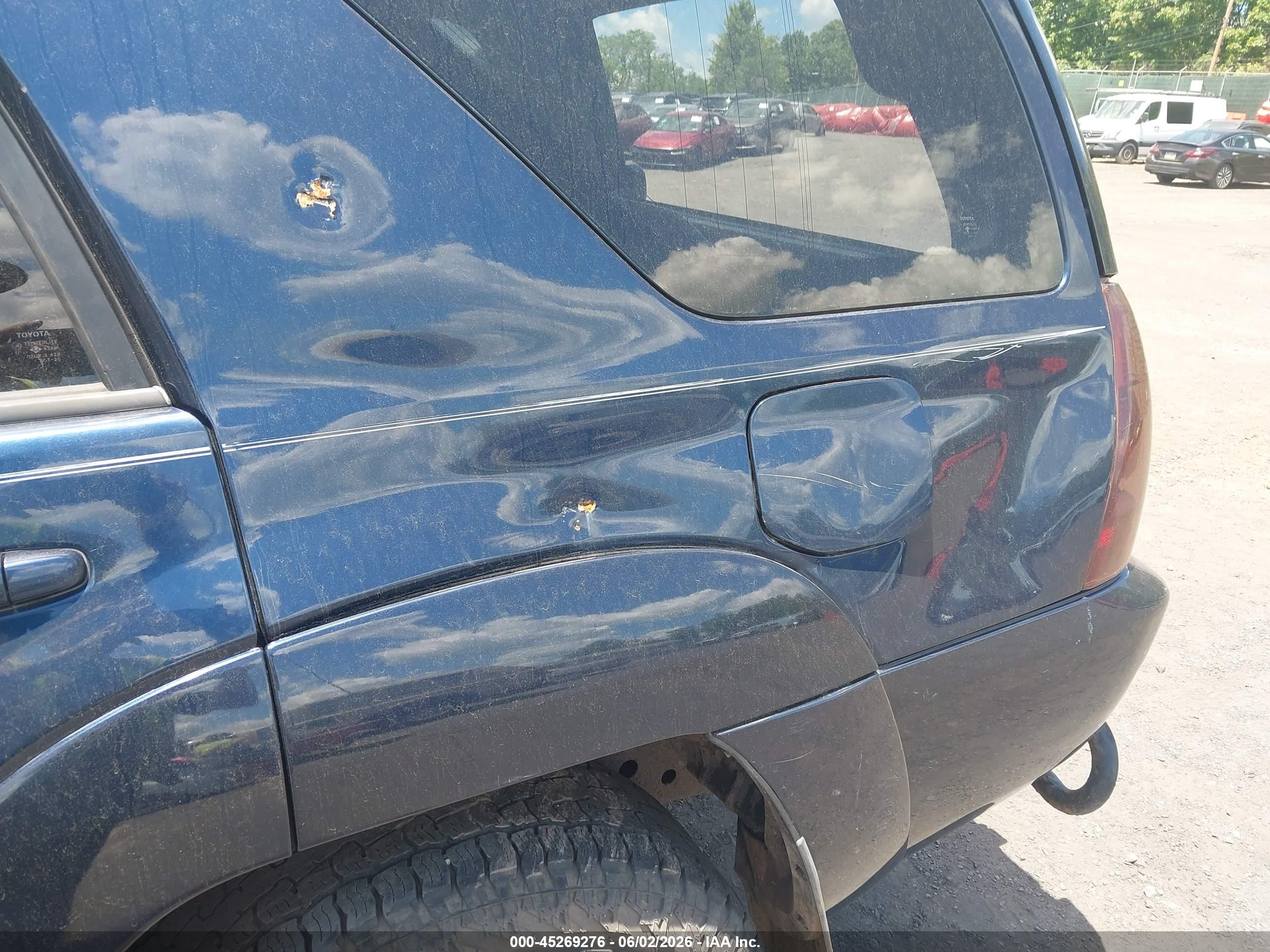 2005 Toyota 4runner Limited V6 Blue vin: JTEBU17R958032568