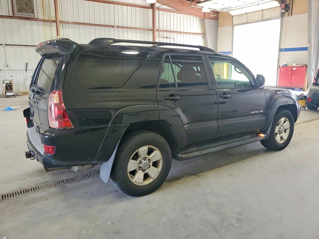 2005 Toyota 4runner Limited Black vin: JTEBU17R958037396