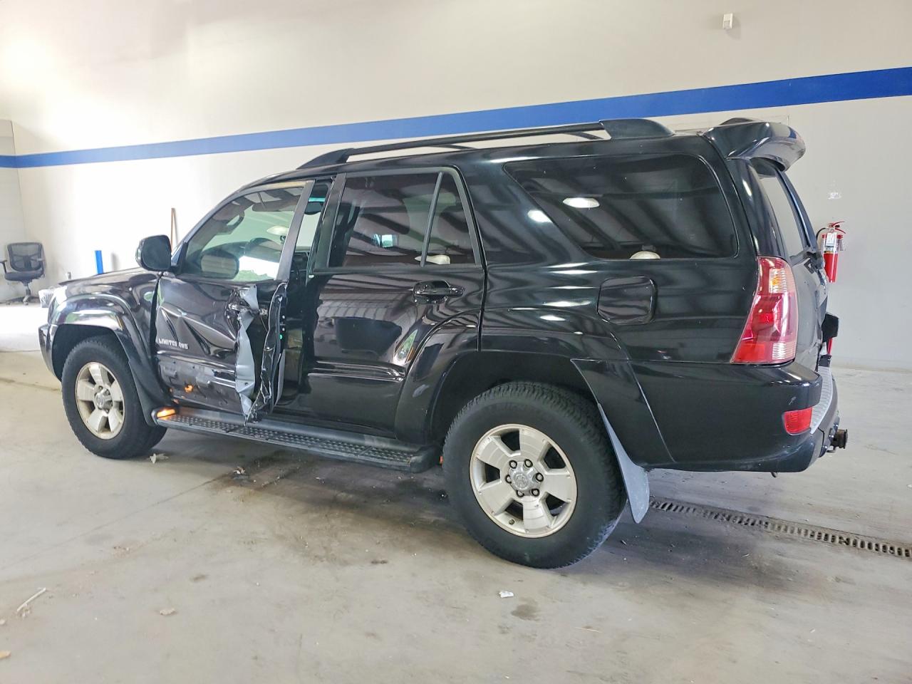 2005 Toyota 4runner Limited Black vin: JTEBU17R958037396
