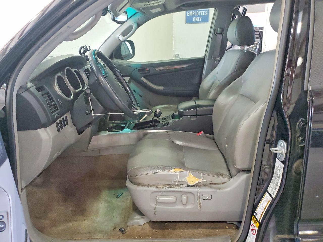 2005 Toyota 4runner Limited Black vin: JTEBU17R958037396