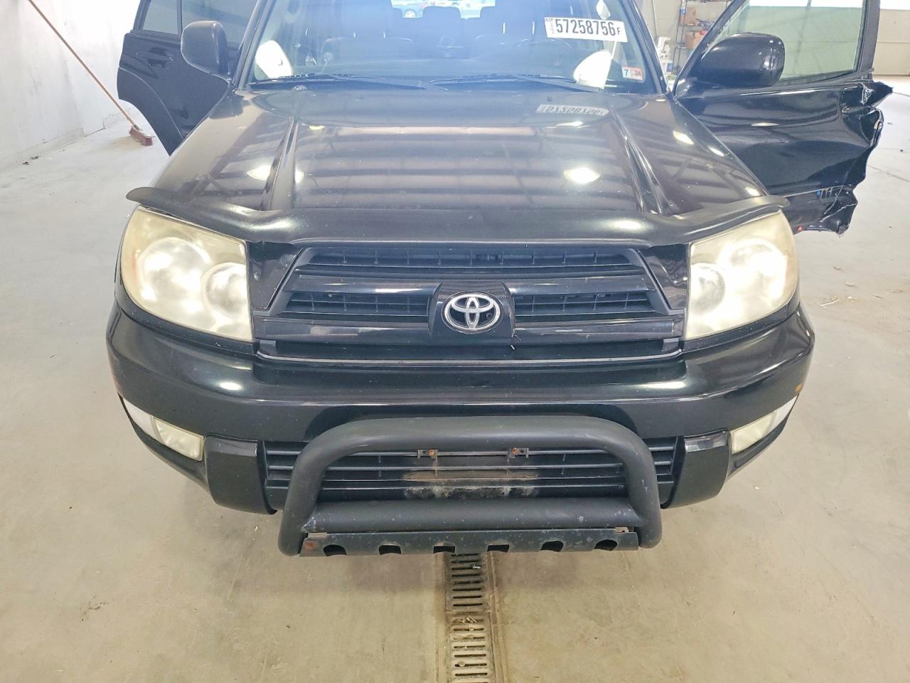 2005 Toyota 4runner Limited Black vin: JTEBU17R958037396