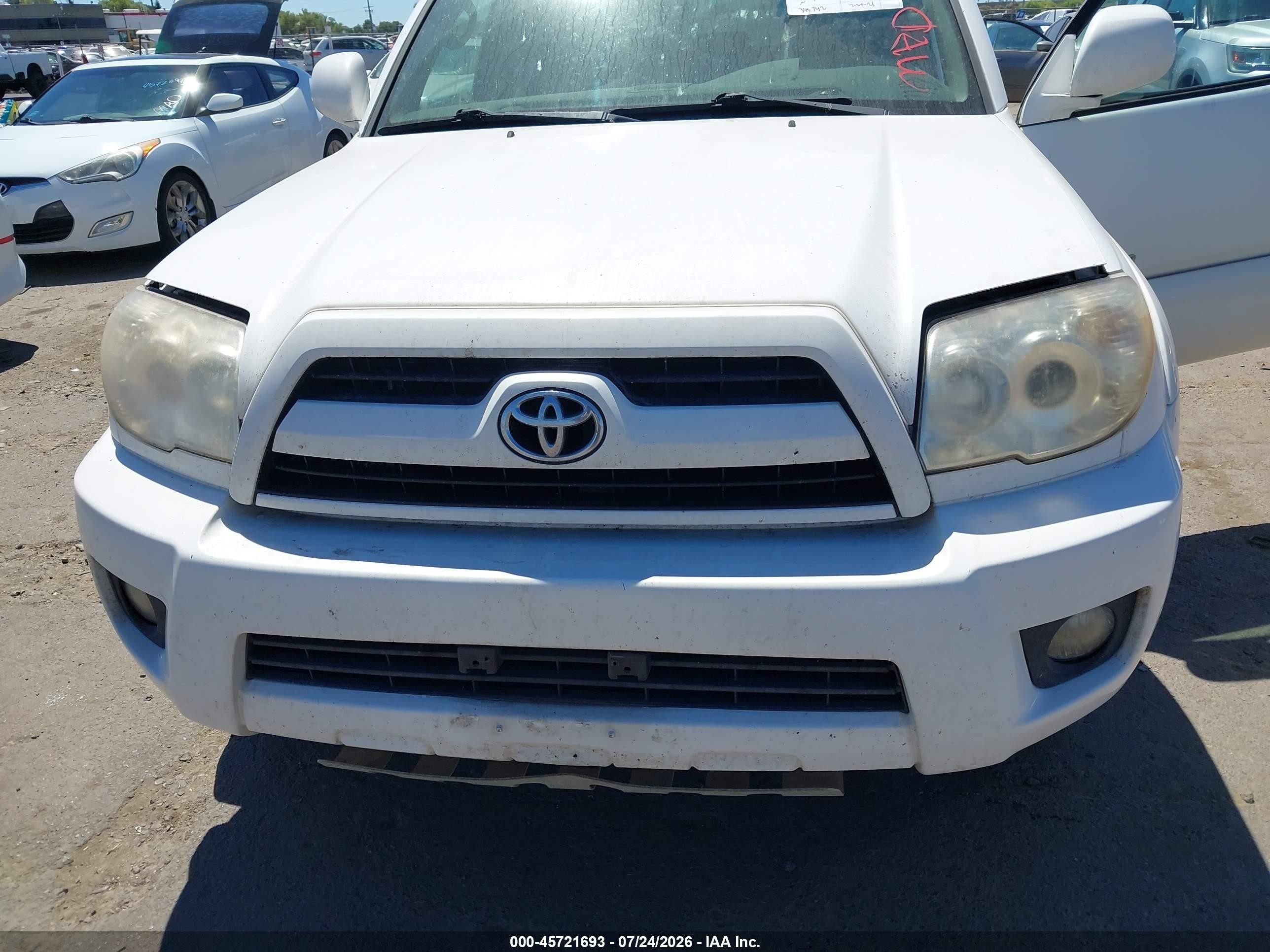 2006 Toyota 4runner Limited V6 Белый vin: JTEBU17R960081446