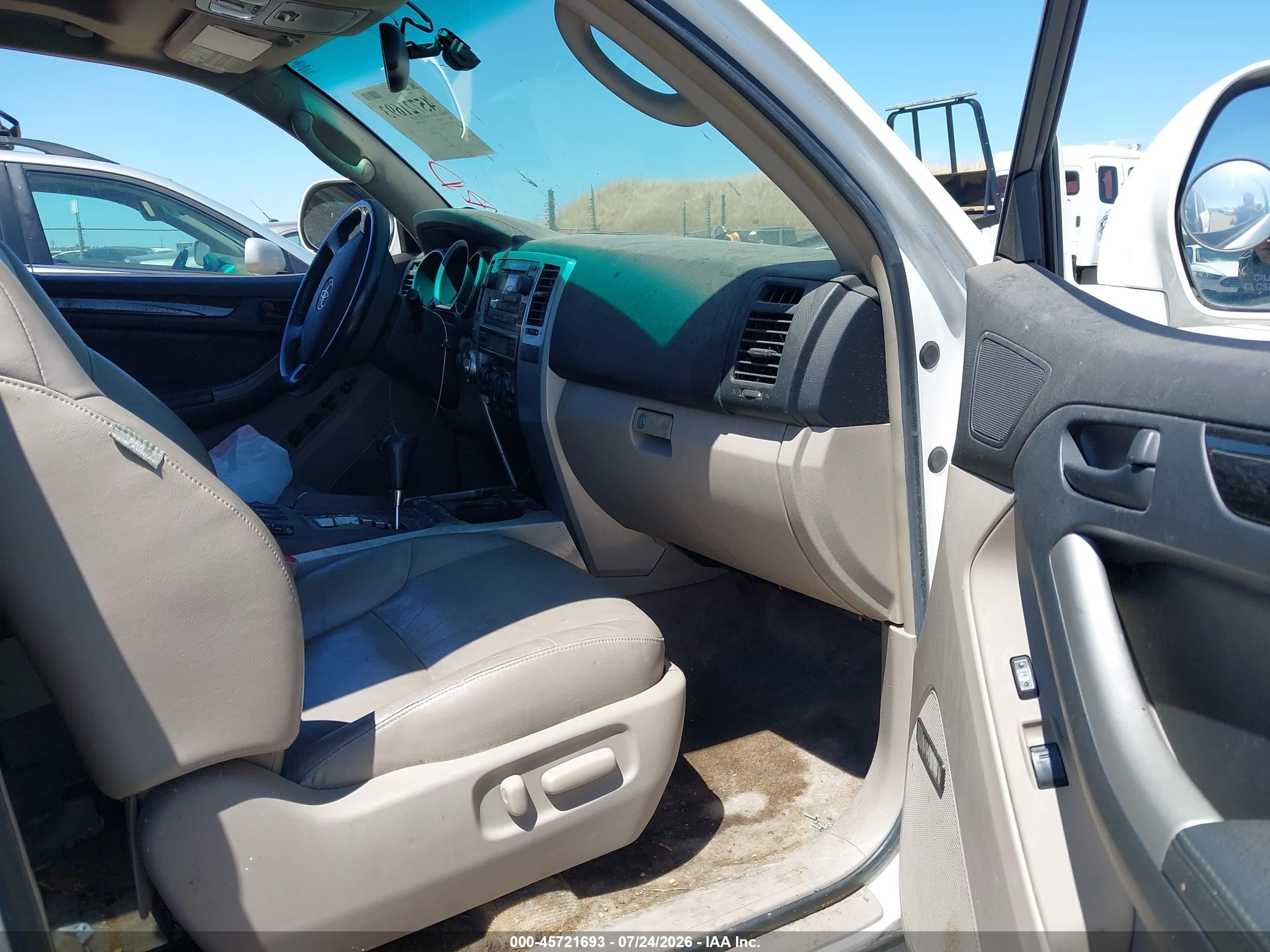 2006 Toyota 4runner Limited V6 Белый vin: JTEBU17R960081446
