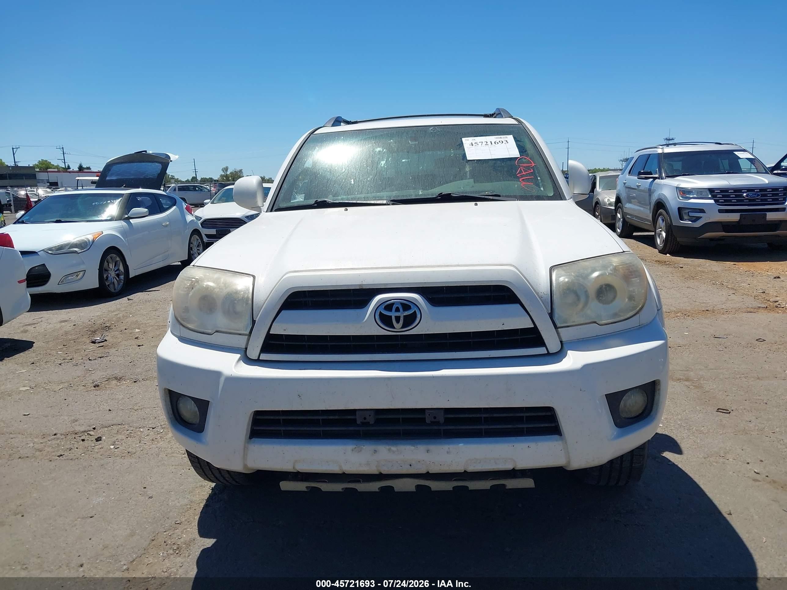 2006 Toyota 4runner Limited V6 Белый vin: JTEBU17R960081446
