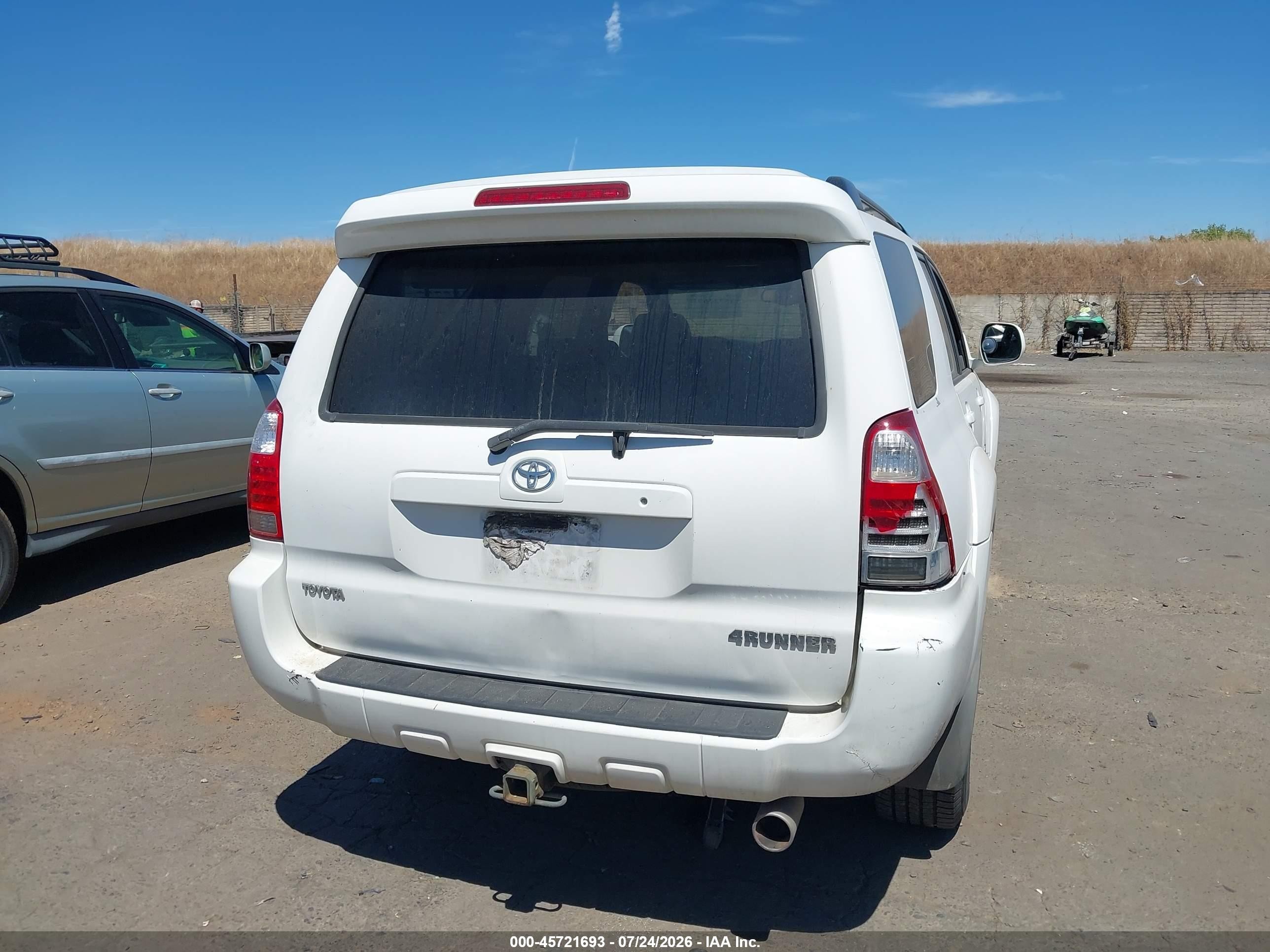2006 Toyota 4runner Limited V6 Белый vin: JTEBU17R960081446