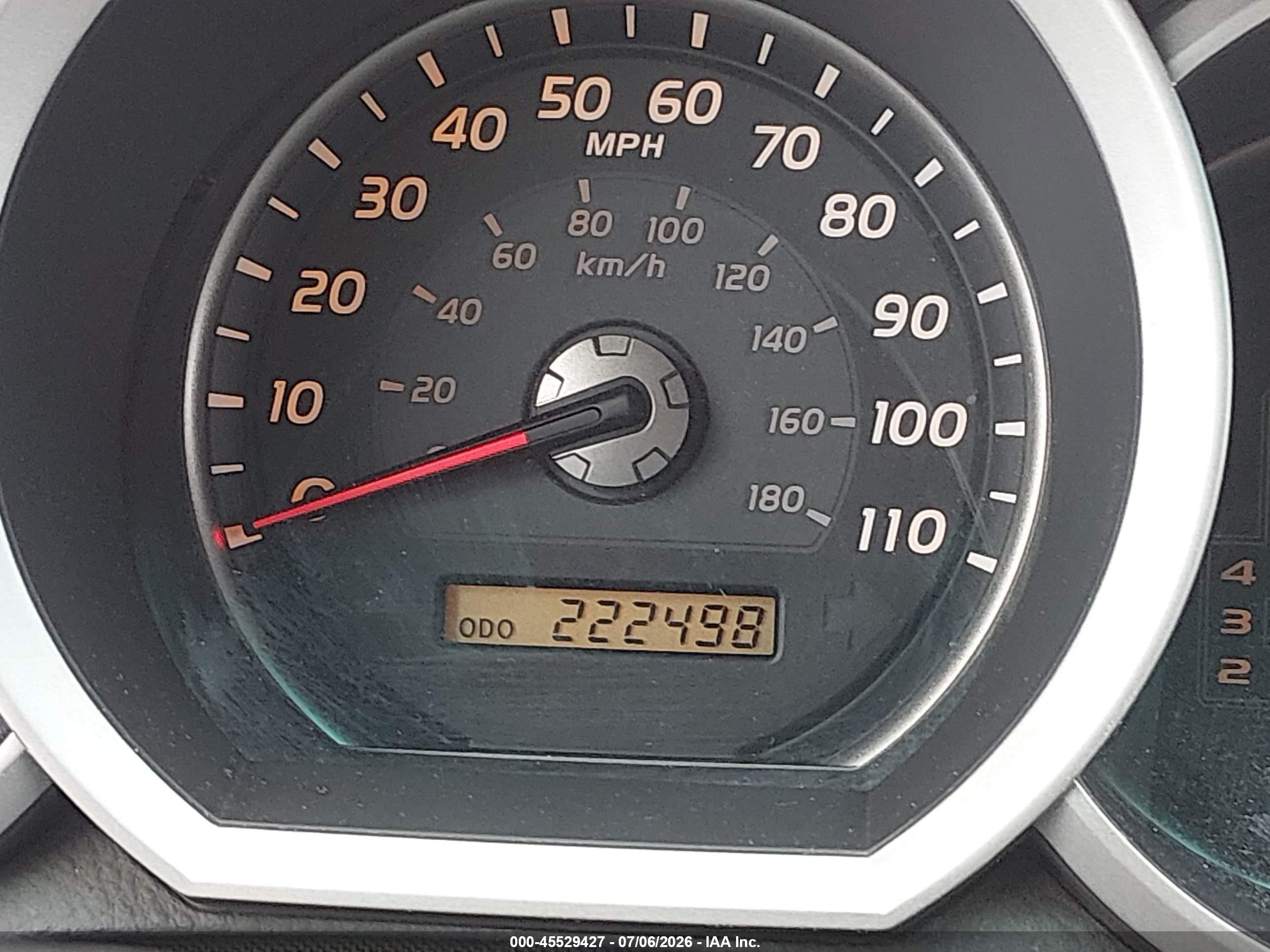 2006 Toyota 4runner Limited V6 Silver vin: JTEBU17R960100741