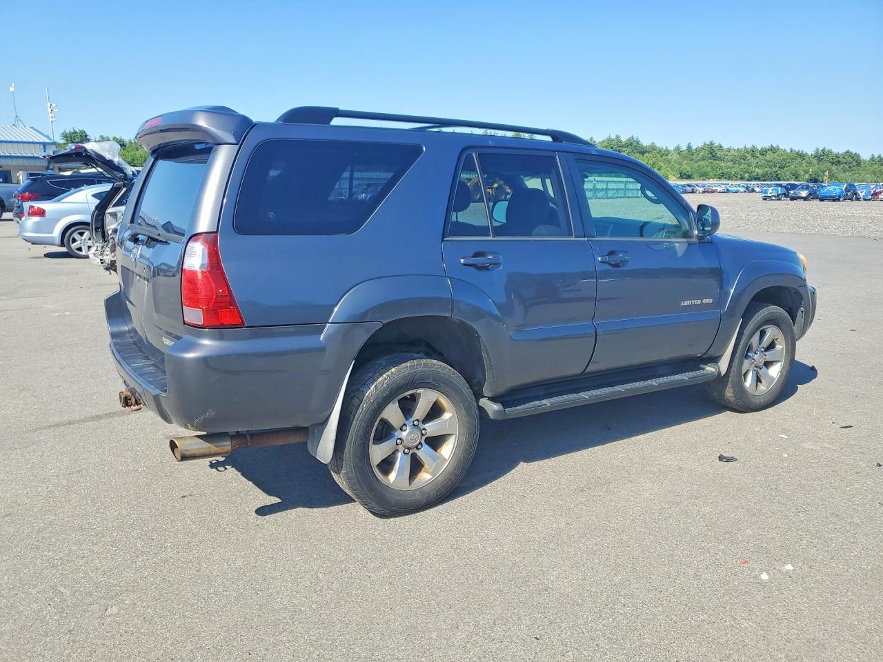 2007 Toyota 4runner Limited Синий vin: JTEBU17R978106414