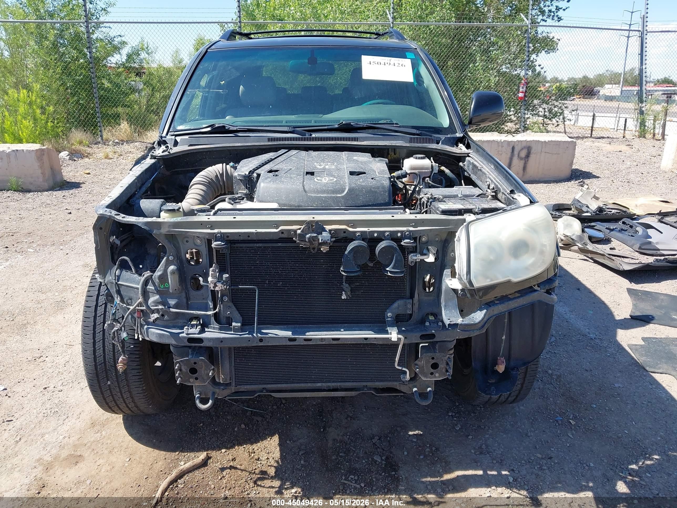 2007 Toyota 4runner Limited V6 Black vin: JTEBU17R978106946