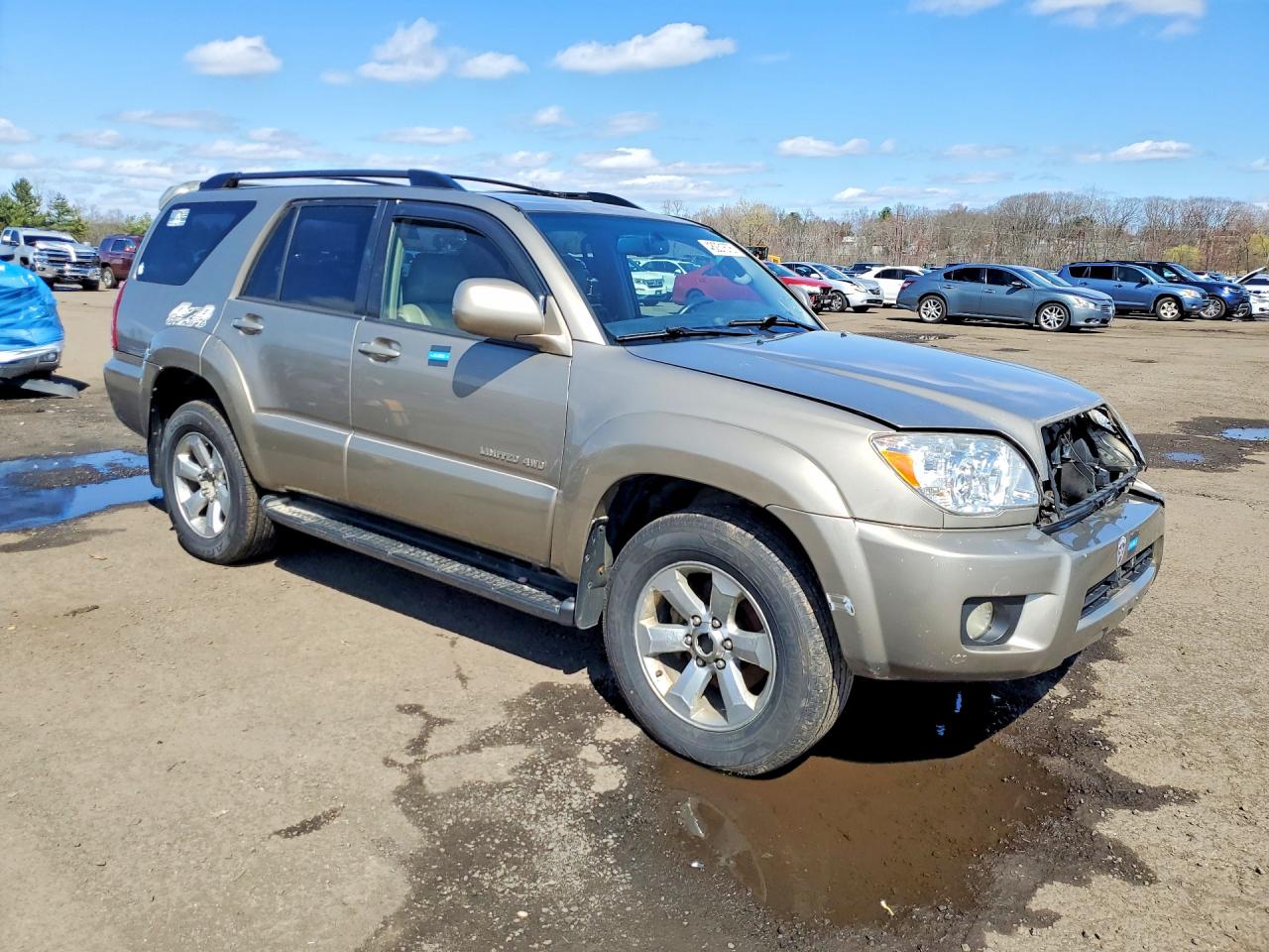 2007 Toyota 4runner Limited Tan vin: JTEBU17RX70115718