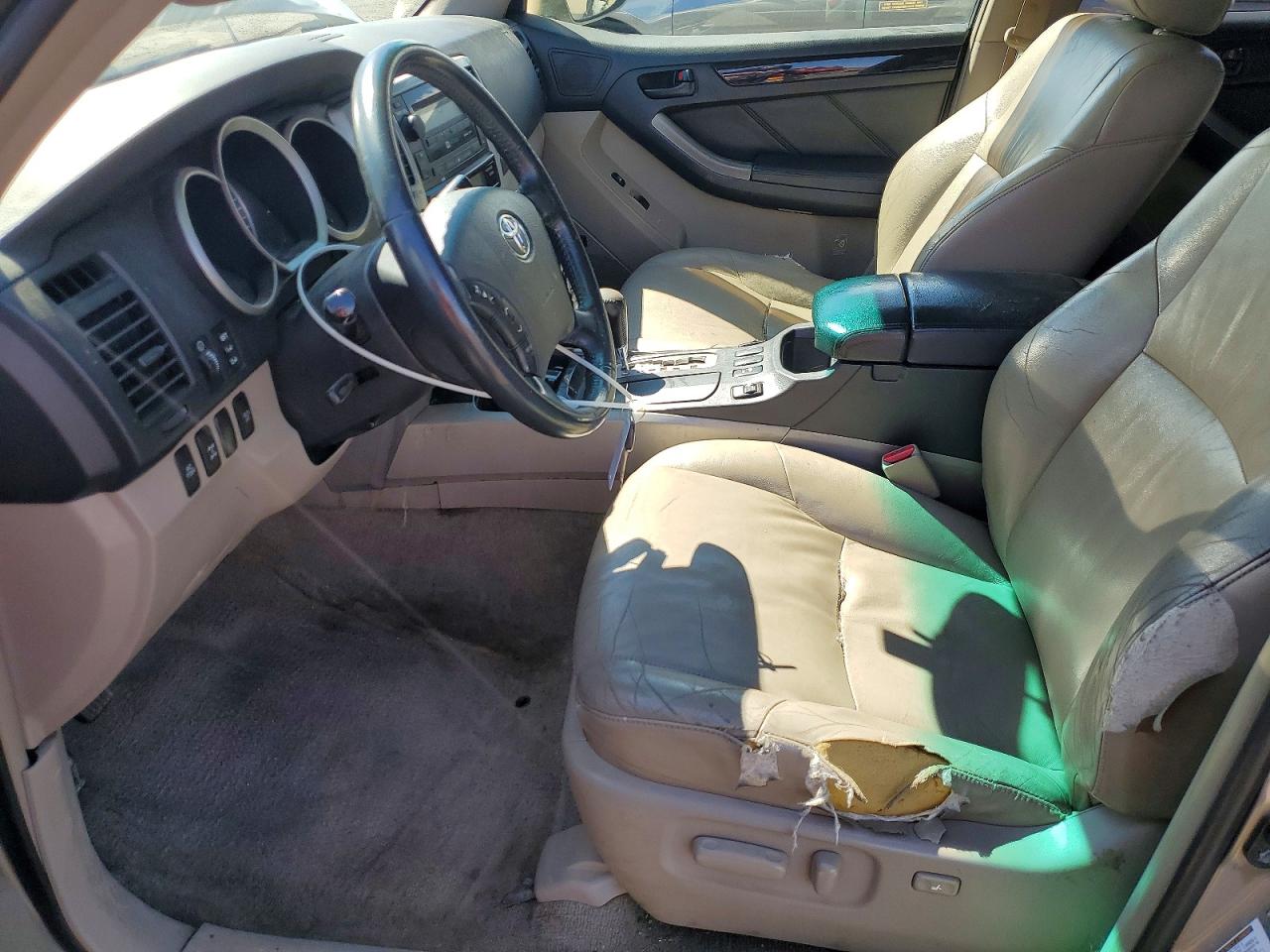 2007 Toyota 4runner Limited Tan vin: JTEBU17RX70115718