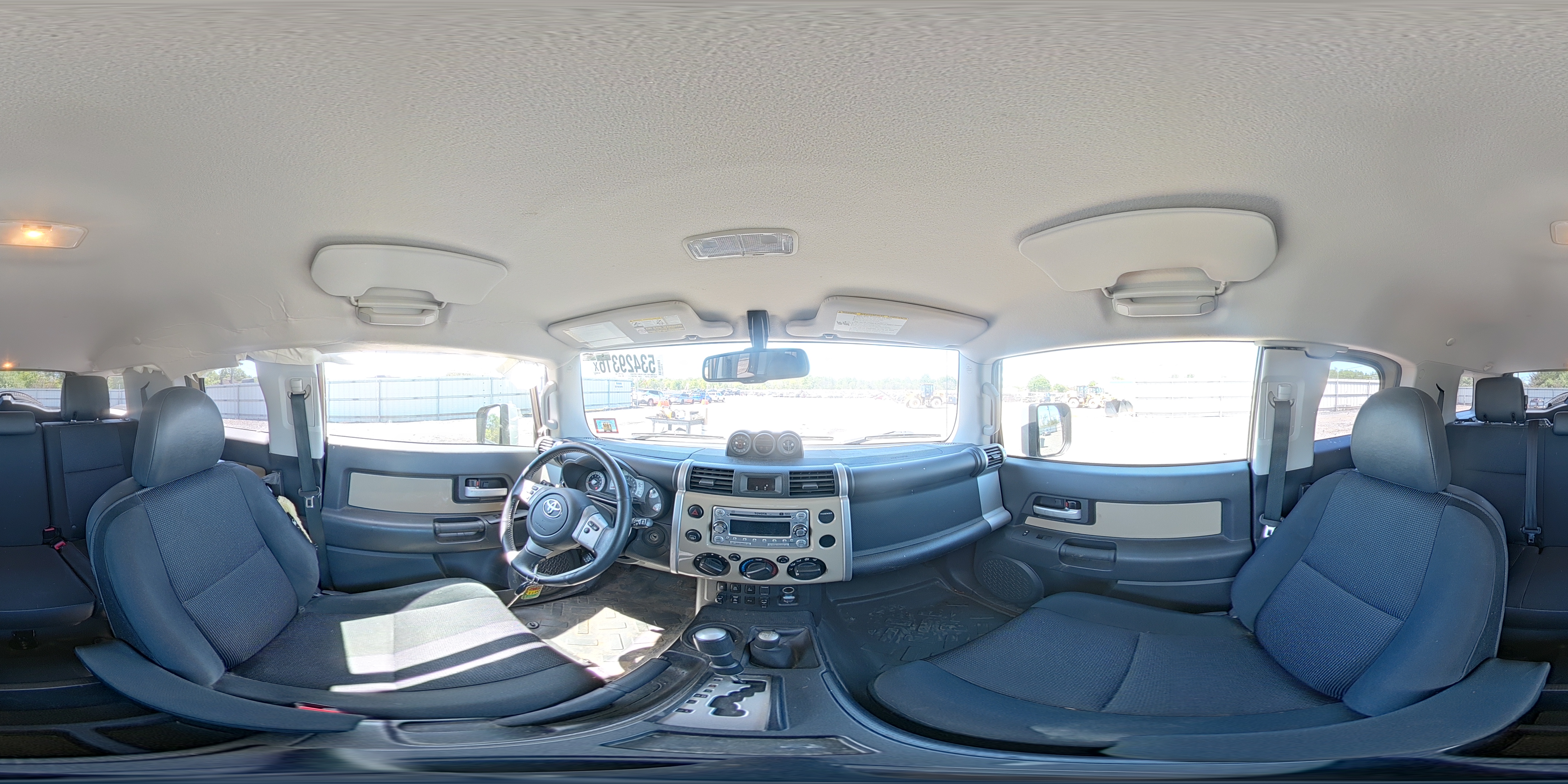 2012 Toyota Fj Cruiser Base Tan vin: JTEBU4BF0CK148658