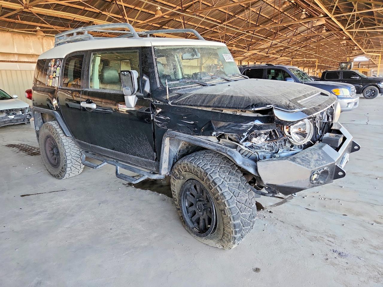 2012 Toyota Fj Cruiser Base Black vin: JTEBU4BF1CK132761