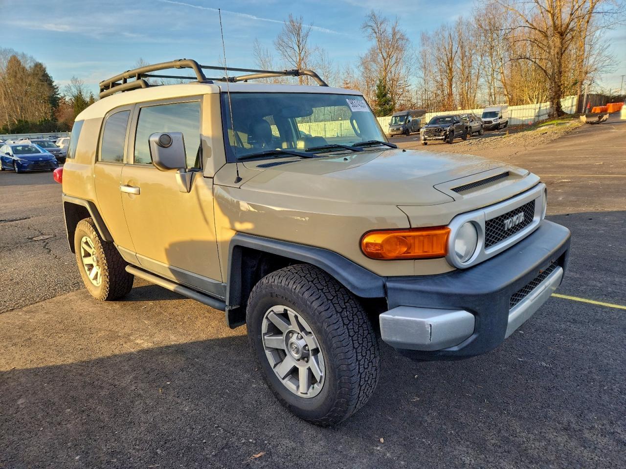 2014 Toyota Fj Cruiser Tan vin: JTEBU4BF1EK207252