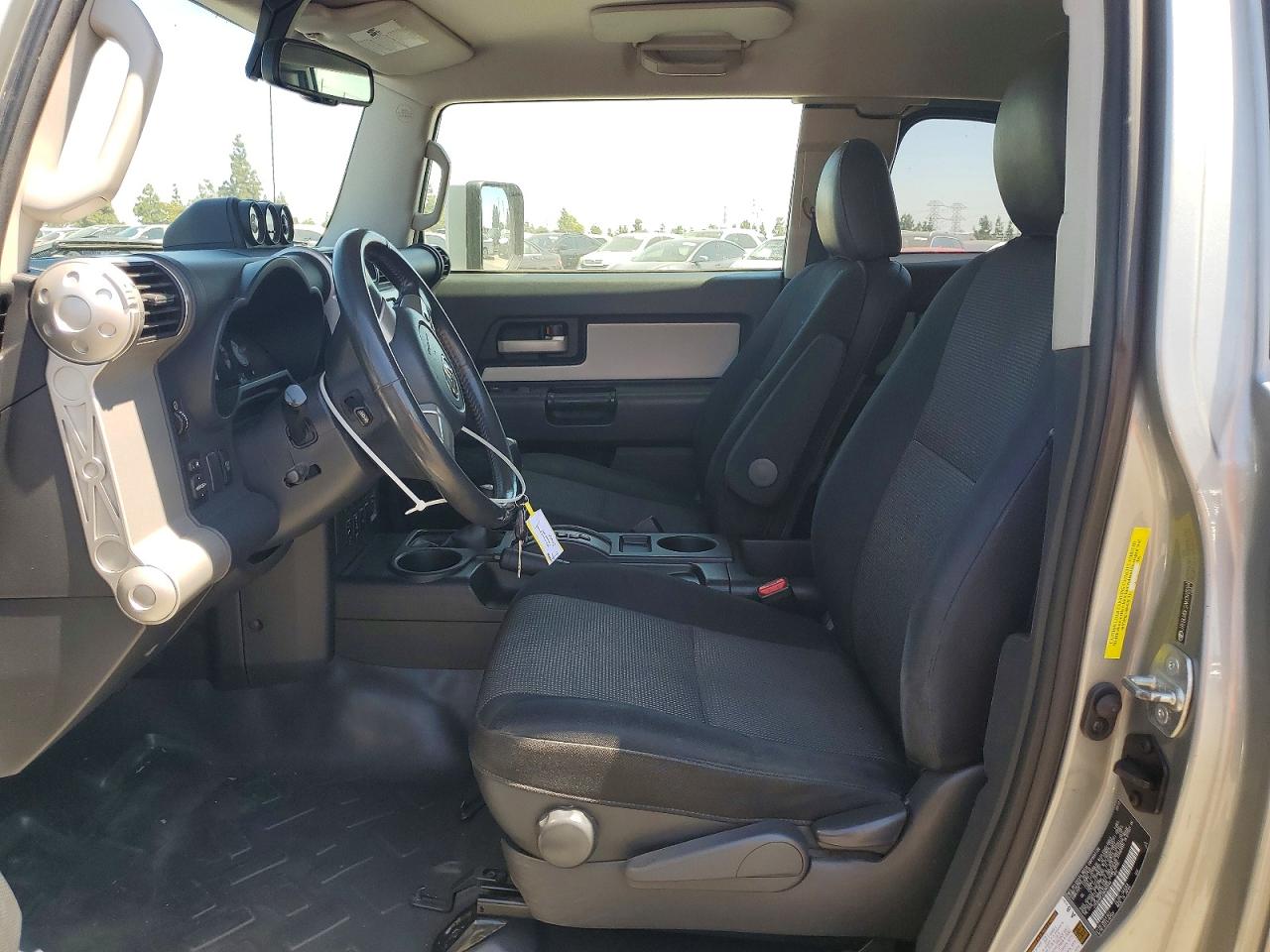2010 Toyota Fj Cruiser Base Gray vin: JTEBU4BF2AK093594