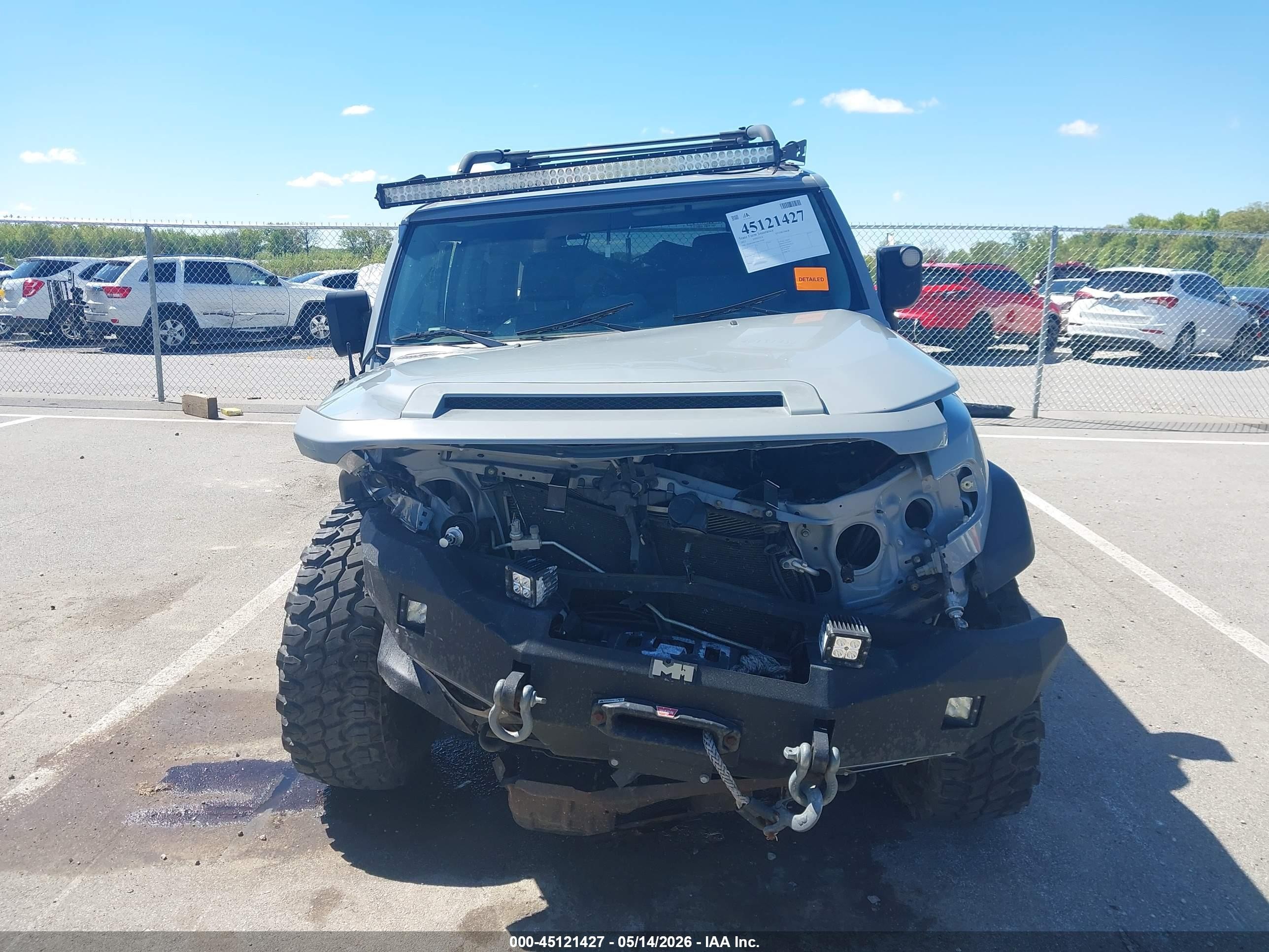 2013 Toyota Fj Cruiser   Teal vin: JTEBU4BF2DK159582
