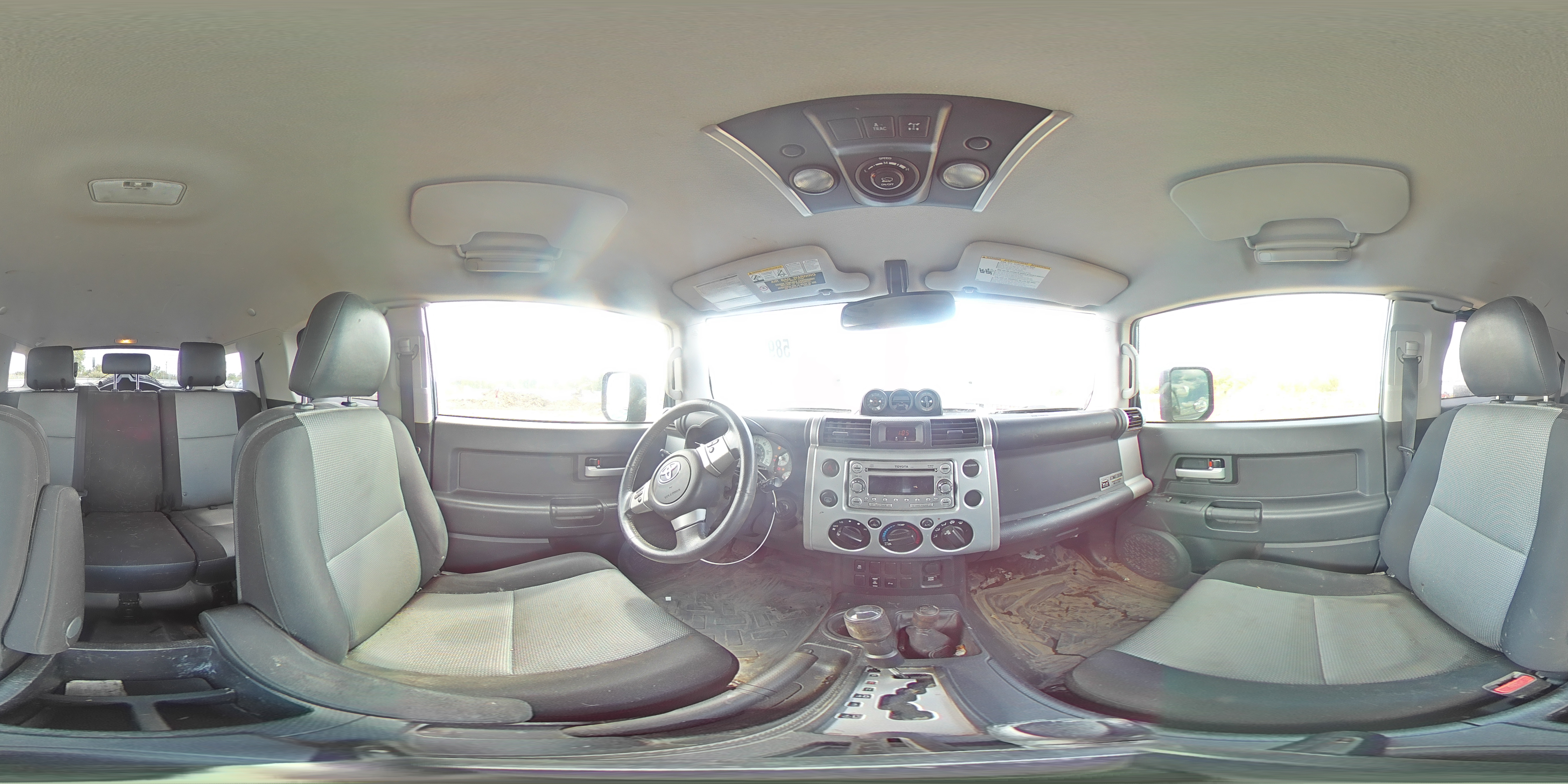 2014 Toyota Fj Cruiser Base Blue vin: JTEBU4BF2EK193880