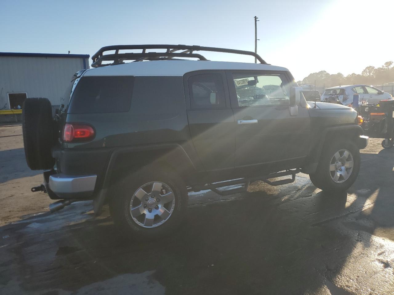 2010 Toyota Fj Cruiser Green vin: JTEBU4BF3AK085200
