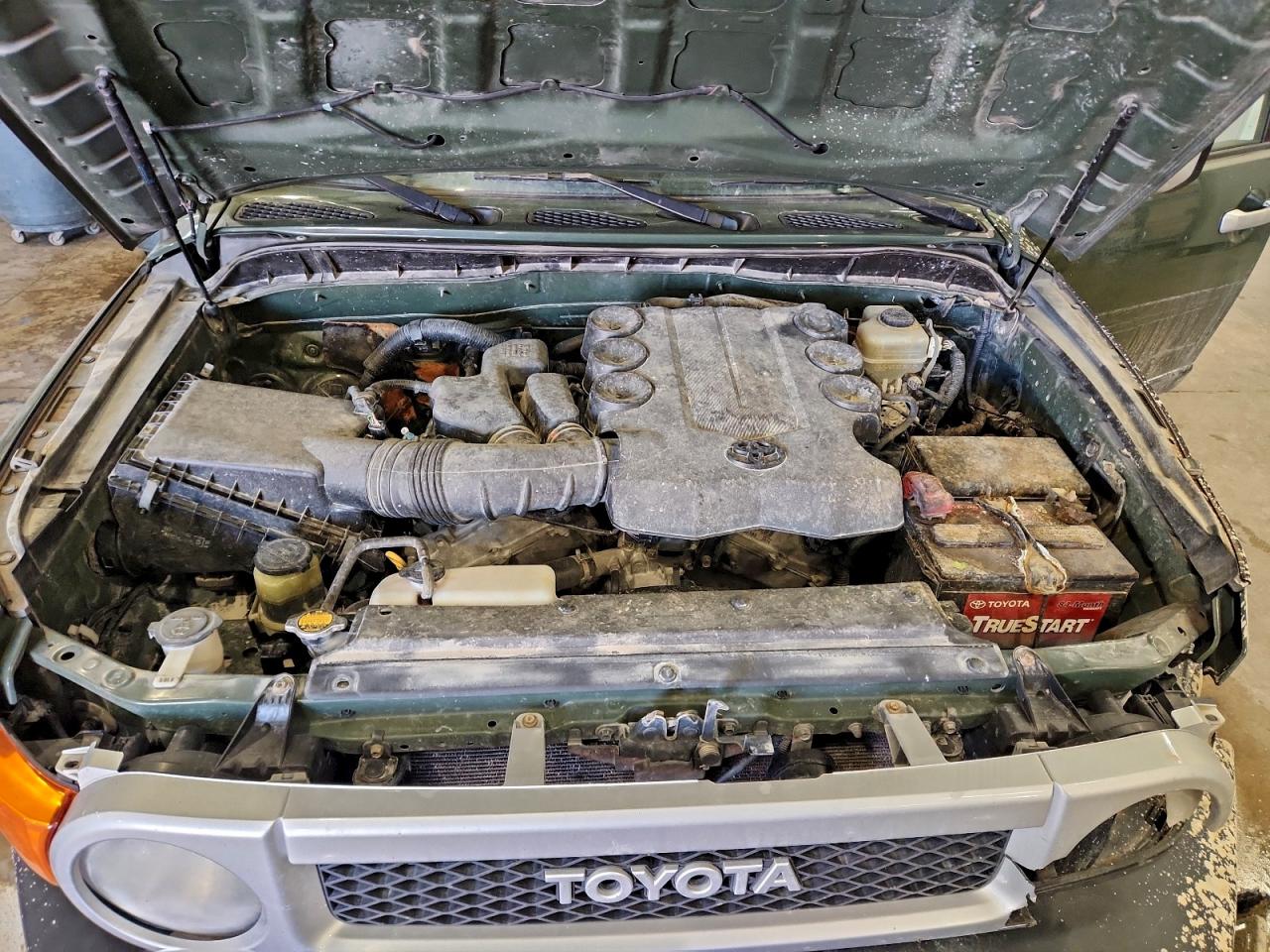 2010 Toyota Fj Cruiser Green vin: JTEBU4BF4AK097789