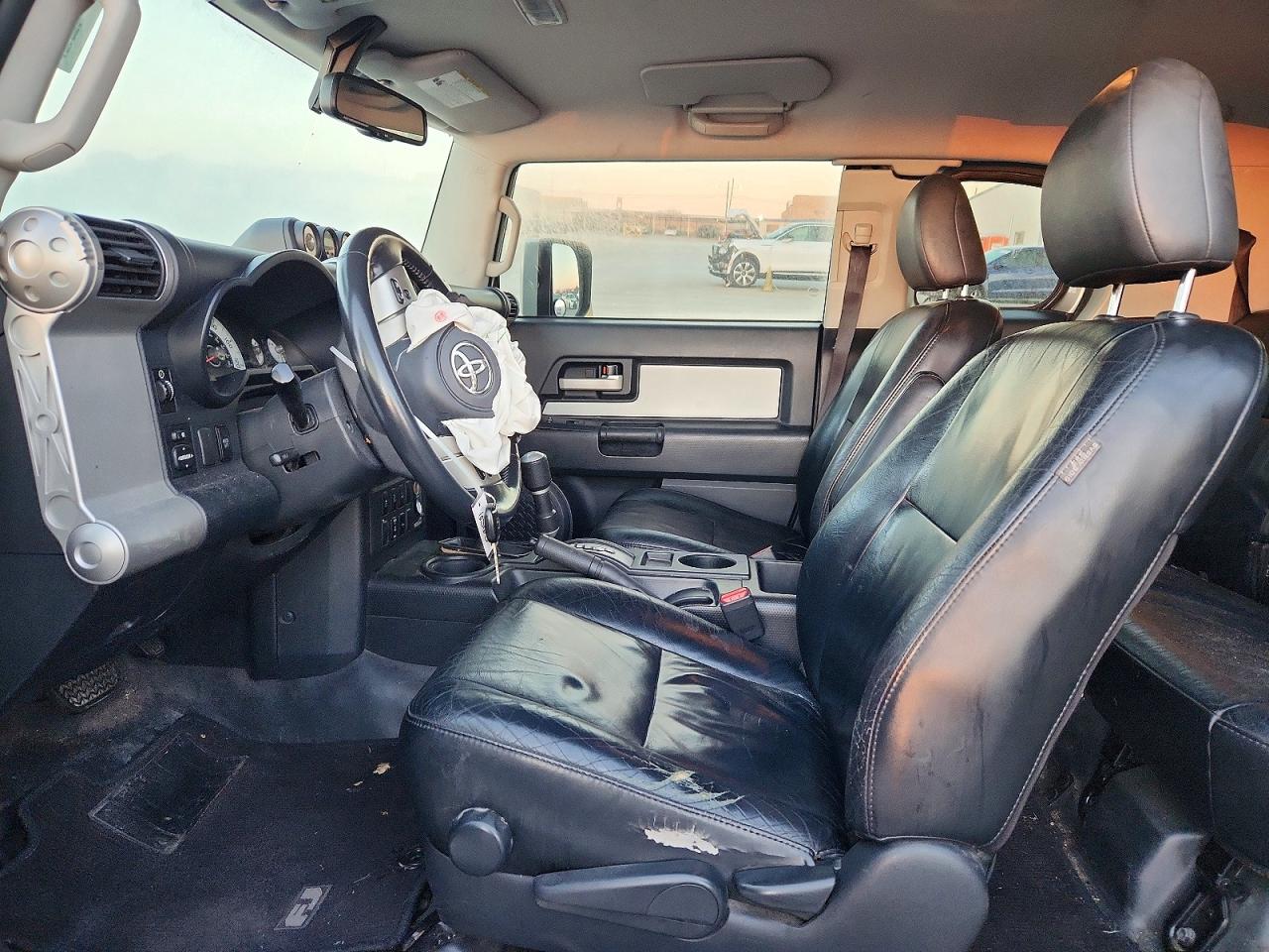 2012 Toyota Fj Cruiser Gray vin: JTEBU4BF6CK147269