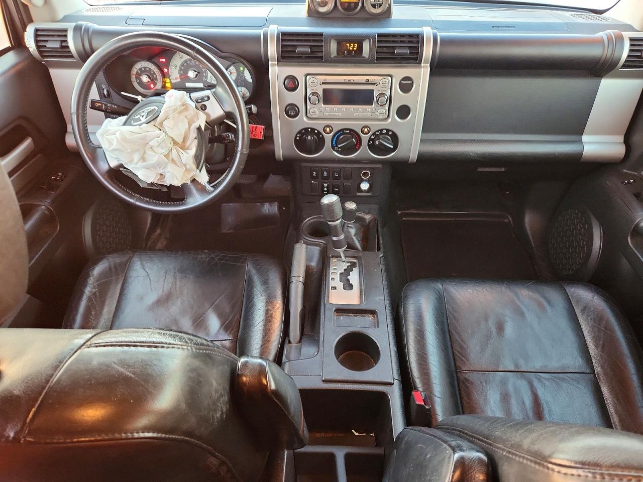 2012 Toyota Fj Cruiser Gray vin: JTEBU4BF6CK147269