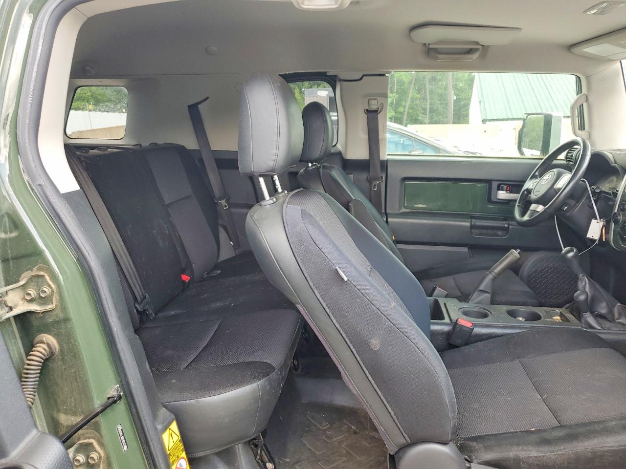2010 Toyota Fj Cruiser Base Green vin: JTEBU4BF7AK083580