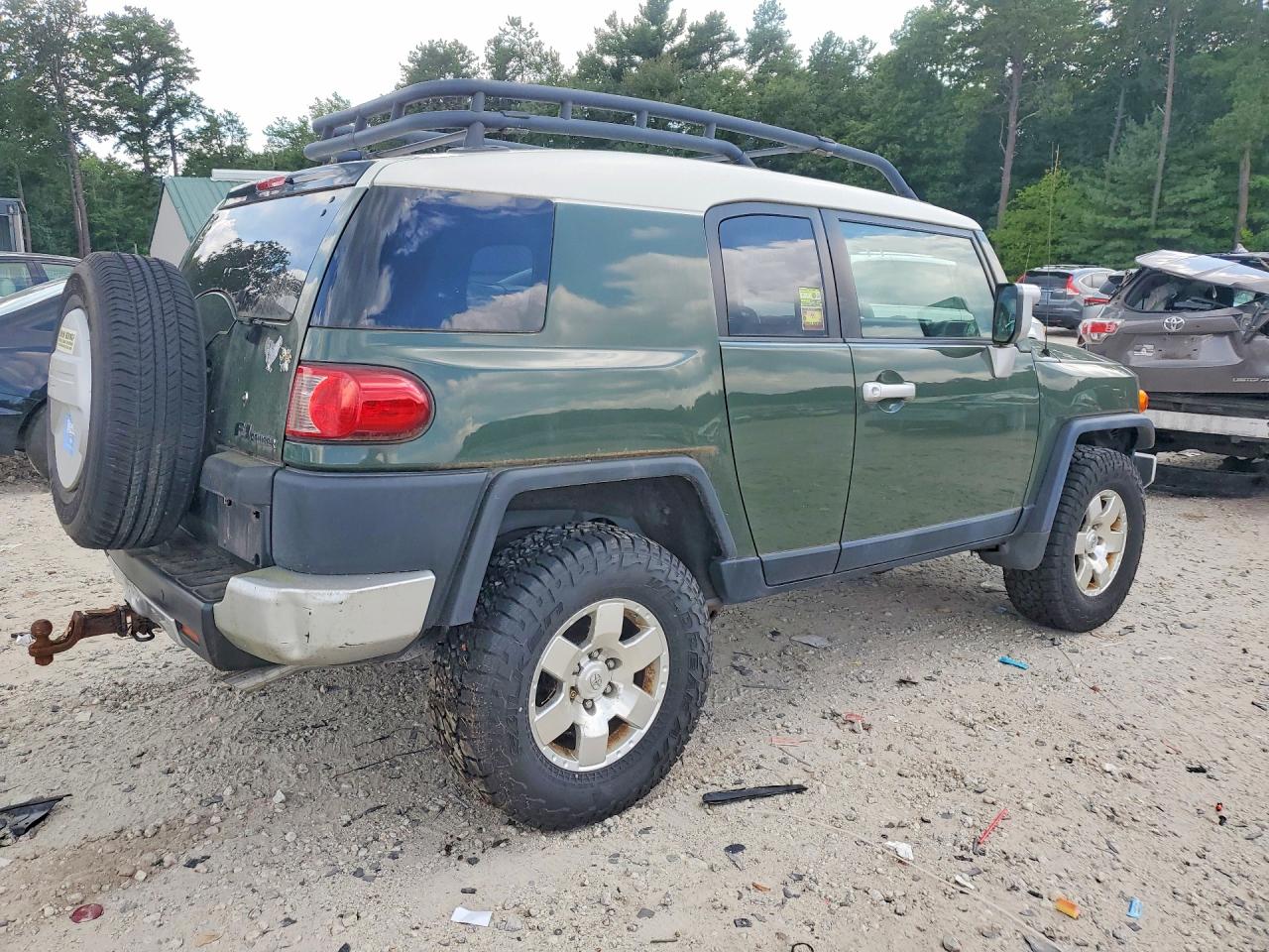 2010 Toyota Fj Cruiser Base Green vin: JTEBU4BF7AK083580