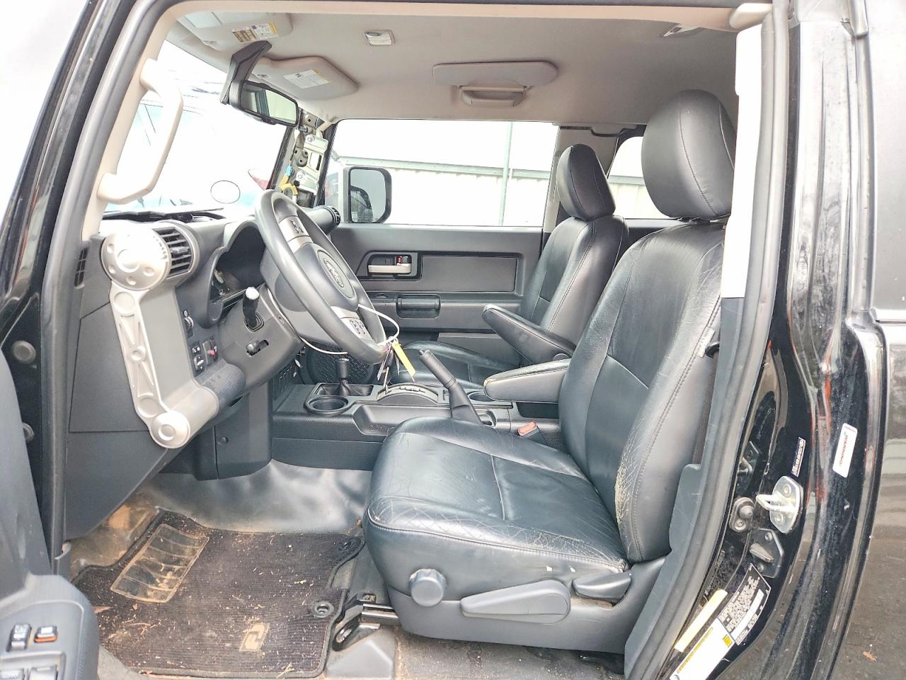 2011 Toyota Fj Cruiser Black vin: JTEBU4BF8BK108603