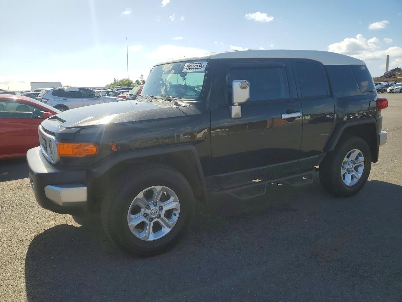 2011 Toyota Fj Cruiser Base Black vin: JTEBU4BF8BK109539