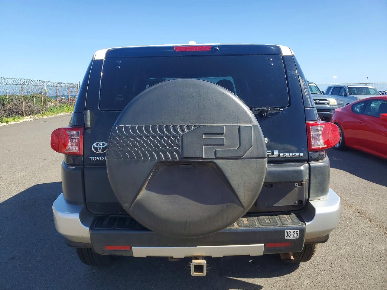 2011 Toyota Fj Cruiser Base Black vin: JTEBU4BF8BK109539