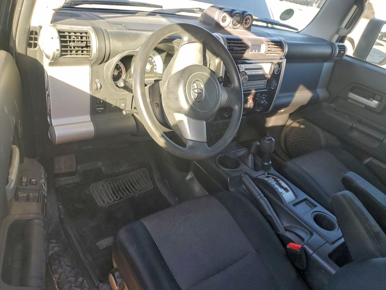 2010 Toyota Fj Cruiser Black vin: JTEBU4BF9AK071494
