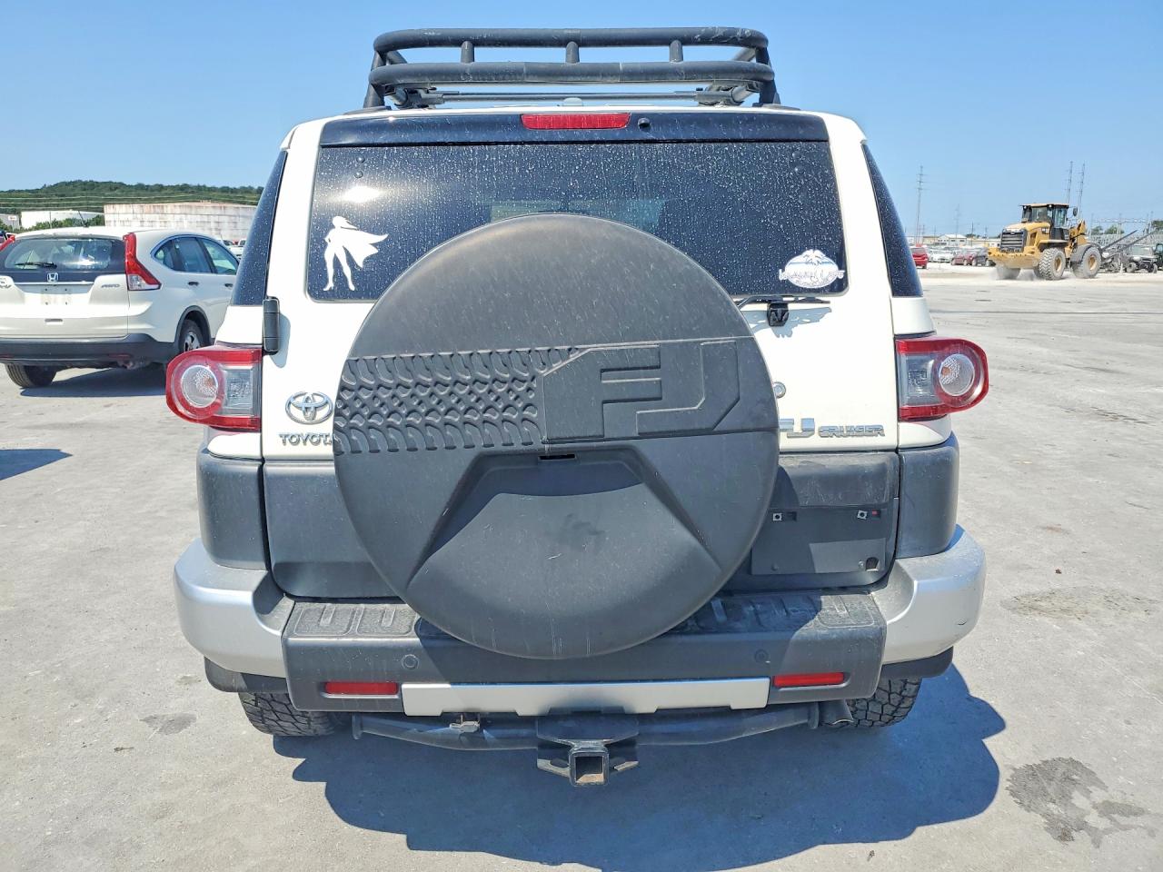 2012 Toyota Fj Cruiser Base Белый vin: JTEBU4BF9CK127176