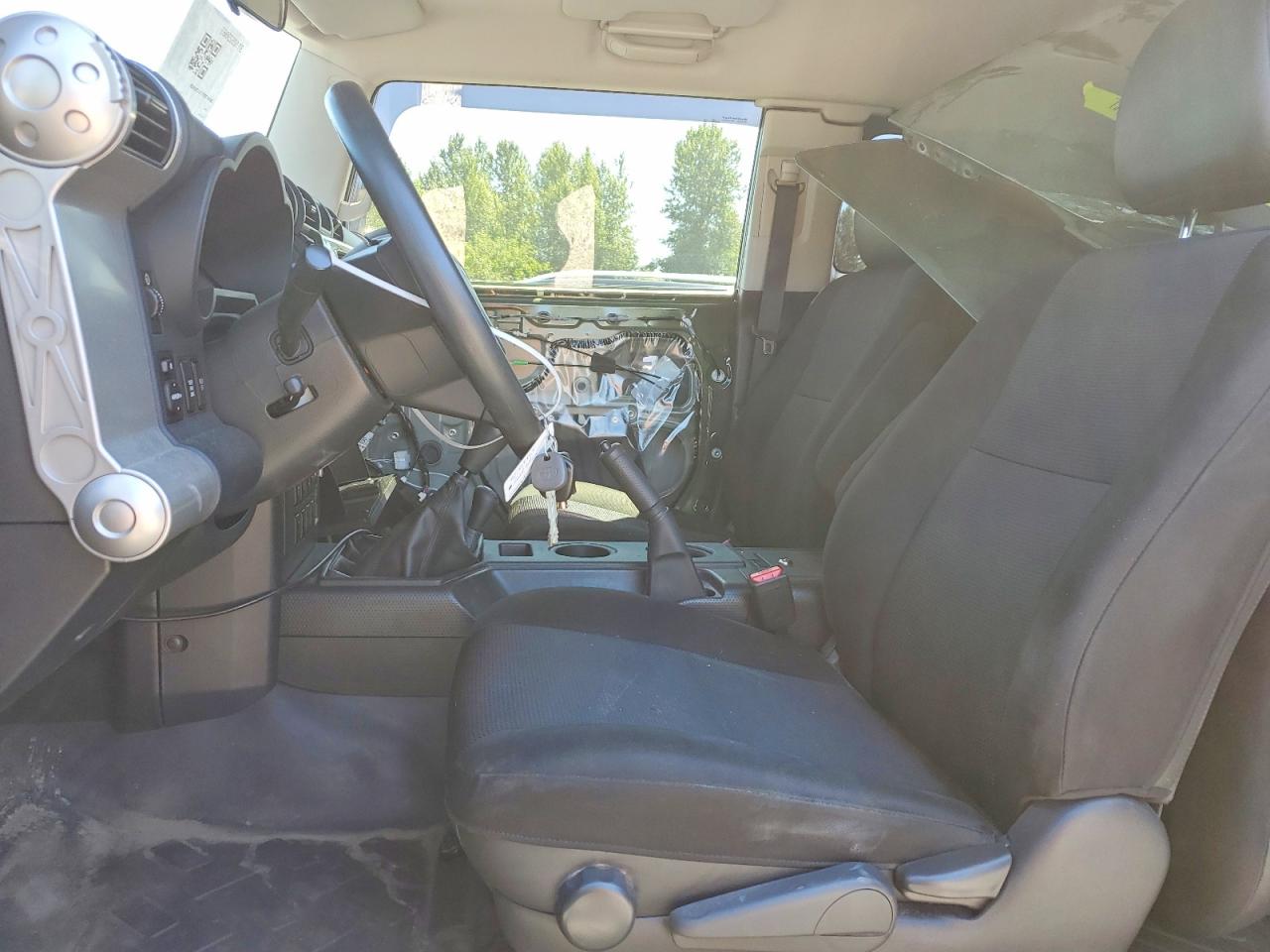 2014 Toyota Fj Cruiser Base Green vin: JTEBU4BF9EK185033