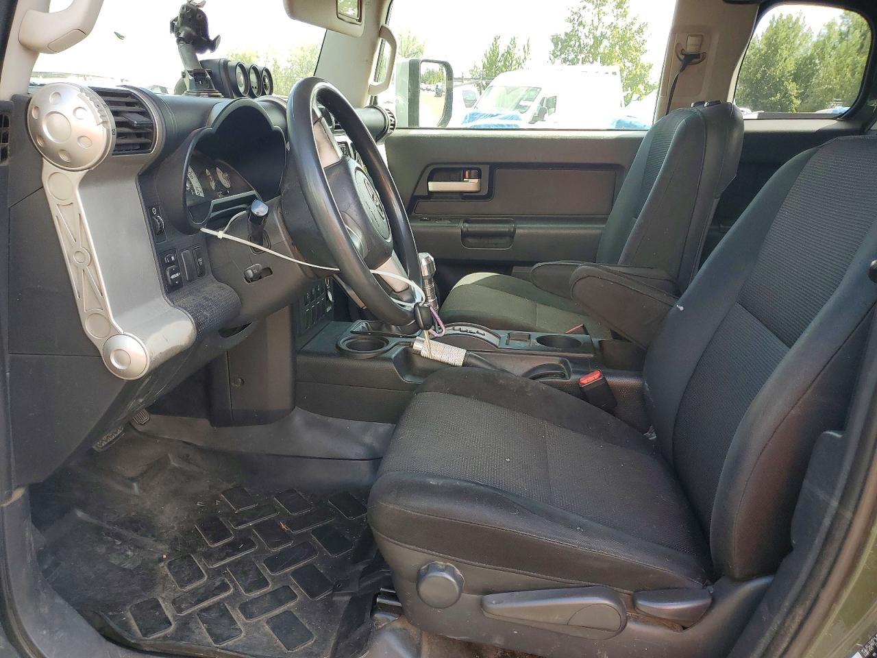 2010 Toyota Fj Cruiser Green vin: JTEBU4BFXAK091348