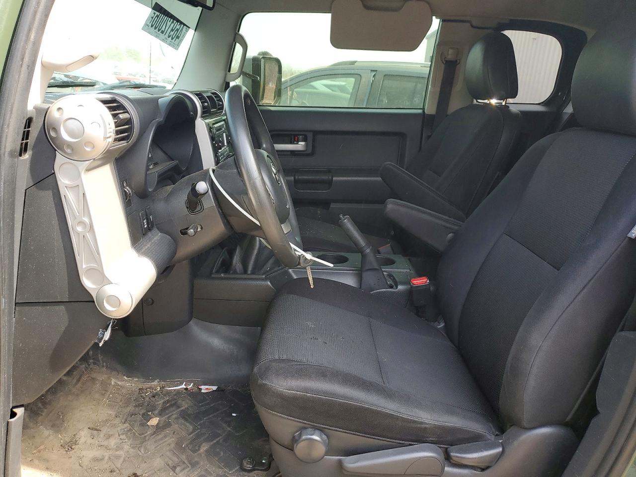 2013 Toyota Fj Cruiser Base Green vin: JTEBU4BFXDK154033