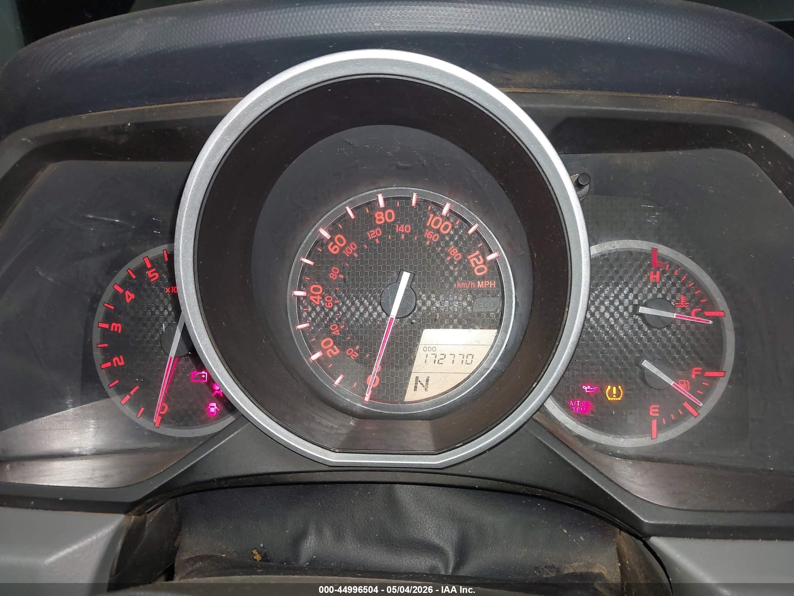 2010 Toyota 4runner Sr5 V6 Gray vin: JTEBU5JR0A5008963