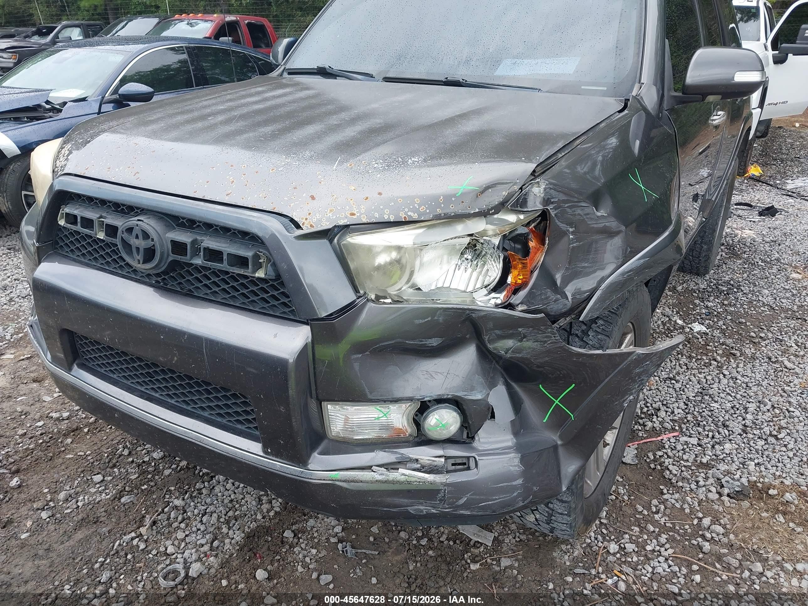 2010 Toyota 4runner Limited V6 Gray vin: JTEBU5JR0A5014777