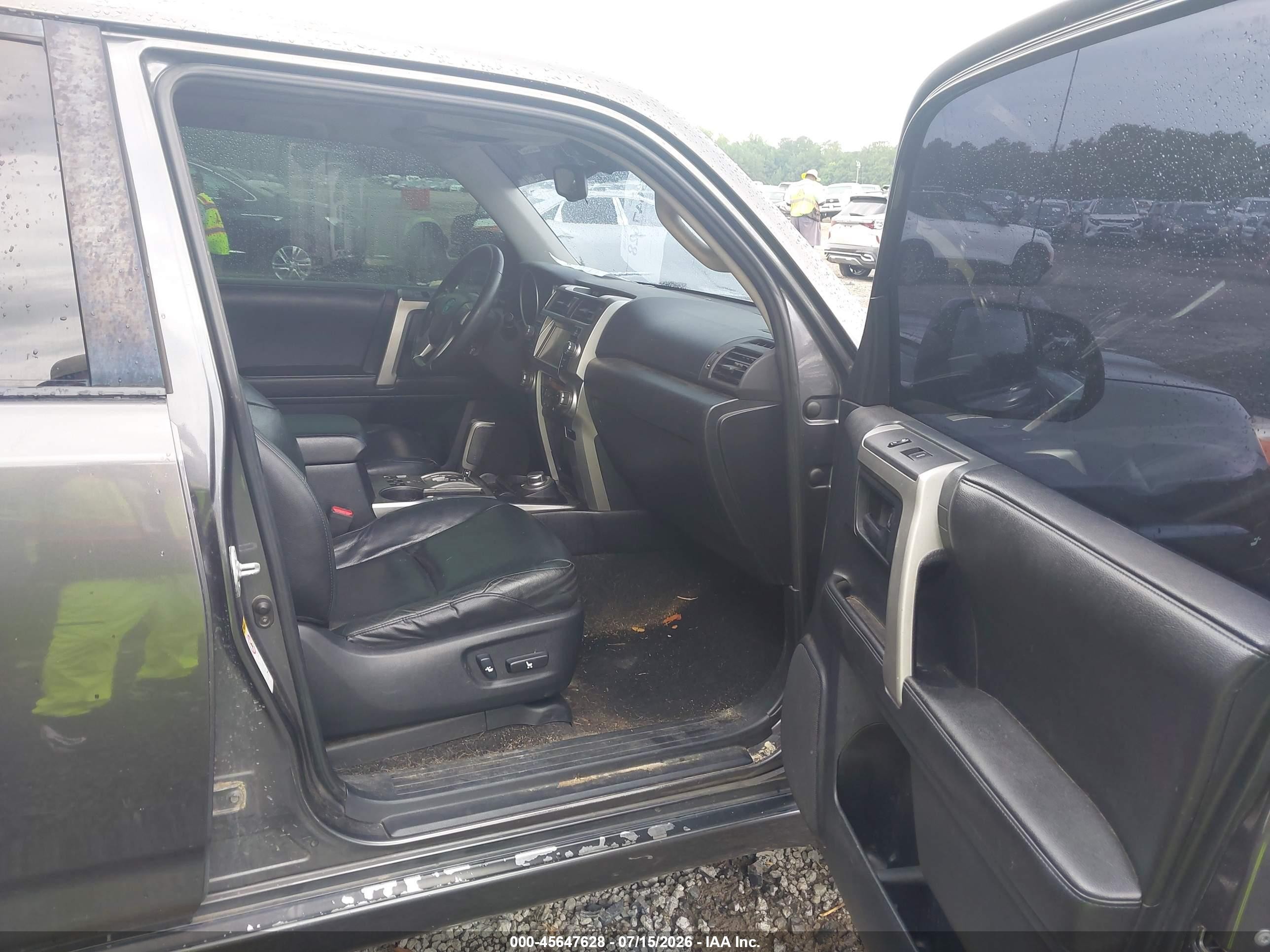 2010 Toyota 4runner Limited V6 Gray vin: JTEBU5JR0A5014777