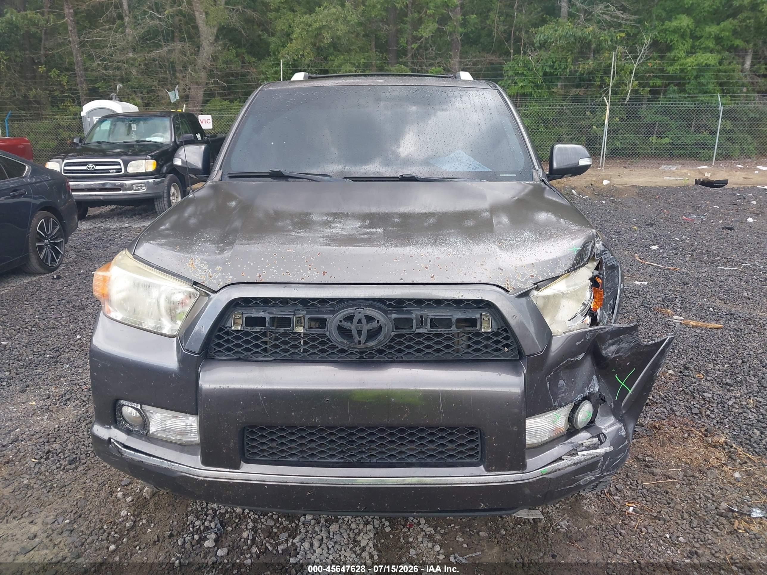 2010 Toyota 4runner Limited V6 Gray vin: JTEBU5JR0A5014777