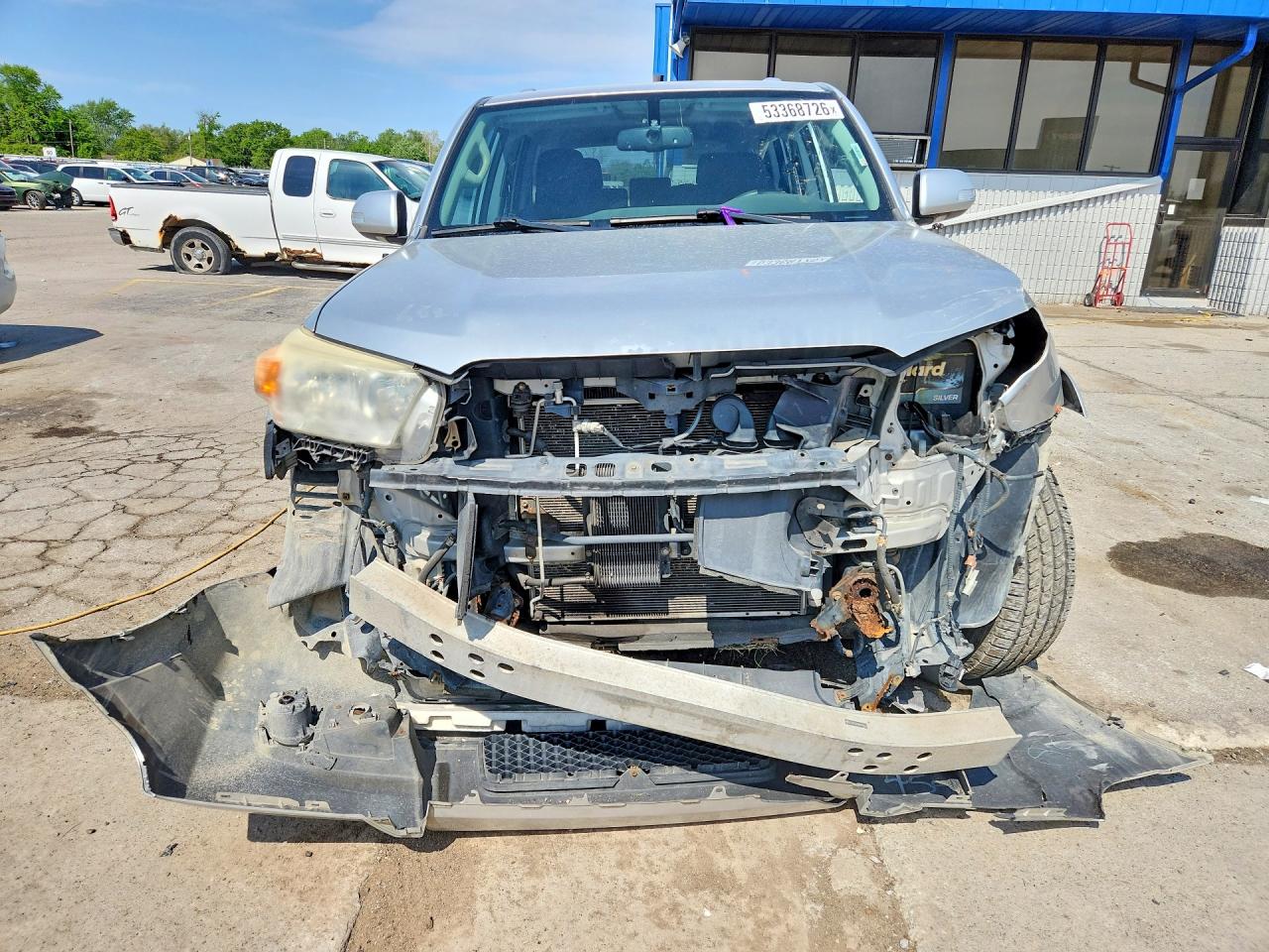 2011 Toyota 4runner Sr5 Silver vin: JTEBU5JR0B5039504