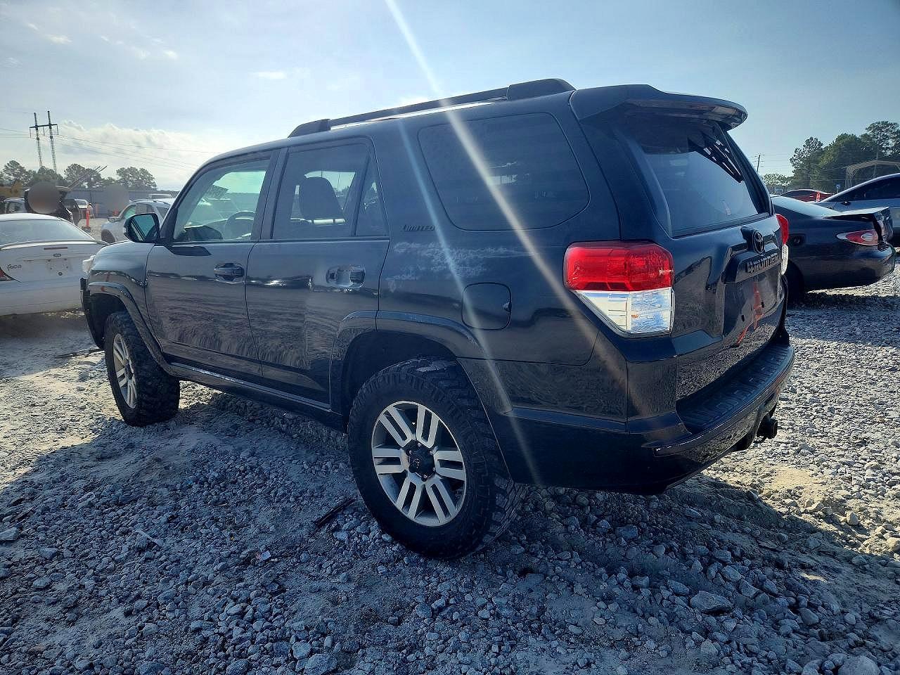 2011 Toyota 4runner Limited Black vin: JTEBU5JR0B5046470
