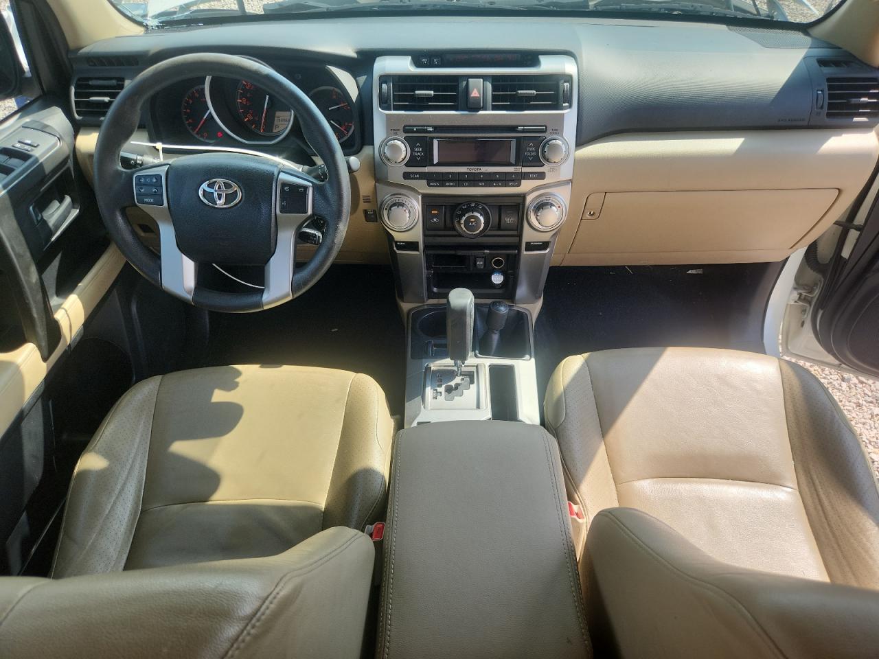 2011 Toyota 4runner Sr5 White vin: JTEBU5JR0B5048915