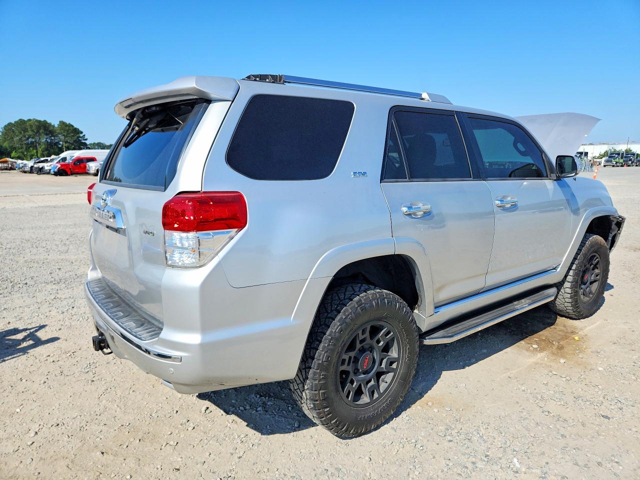 2011 Toyota 4runner Silver vin: JTEBU5JR0B5075905