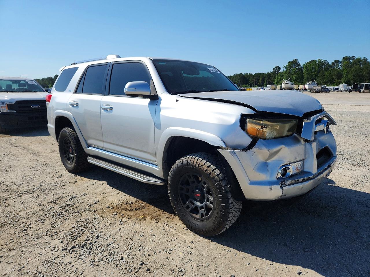 2011 Toyota 4runner Silver vin: JTEBU5JR0B5075905