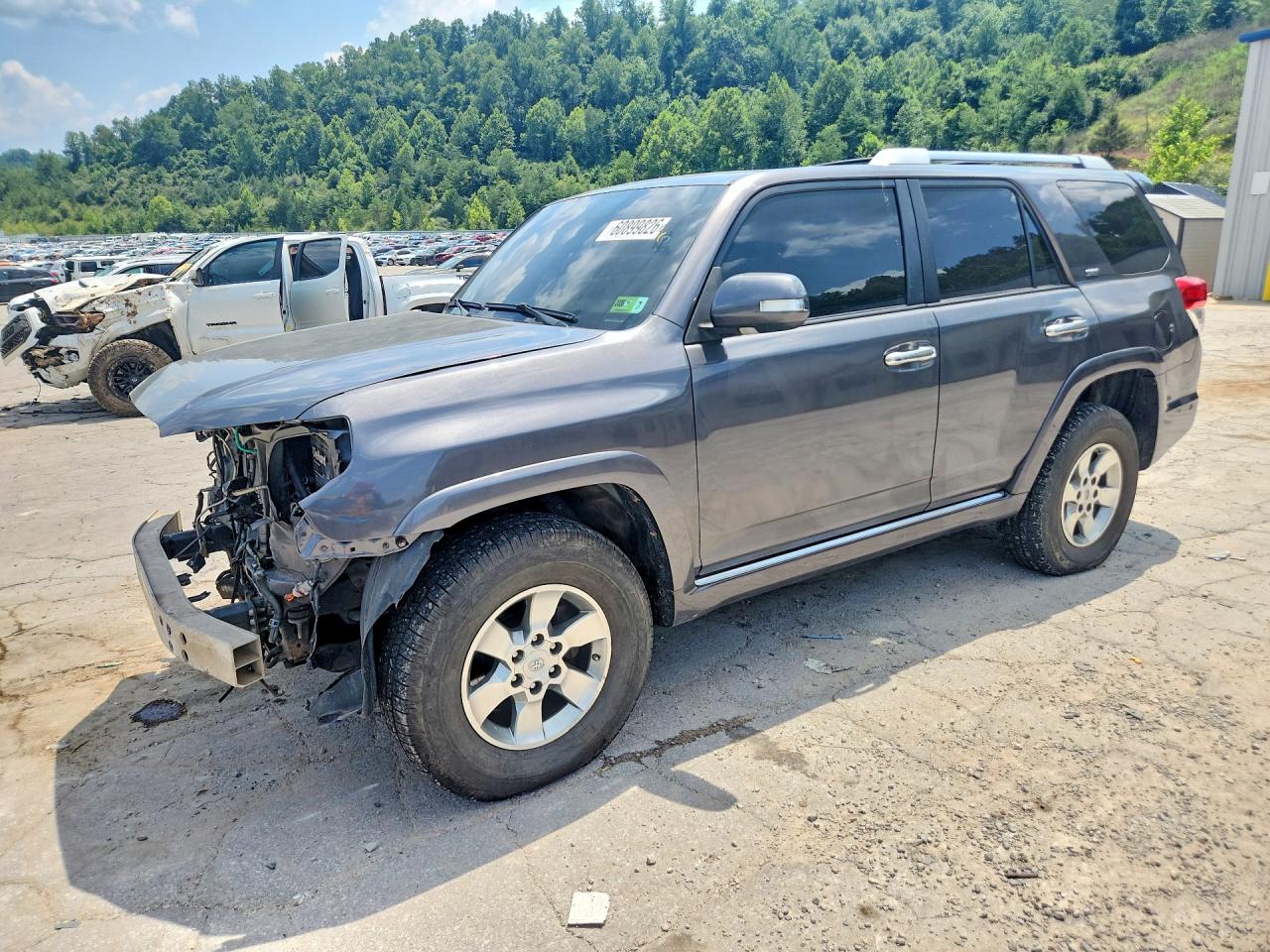 2012 Toyota 4runner Sr5 Gray vin: JTEBU5JR0C5089451