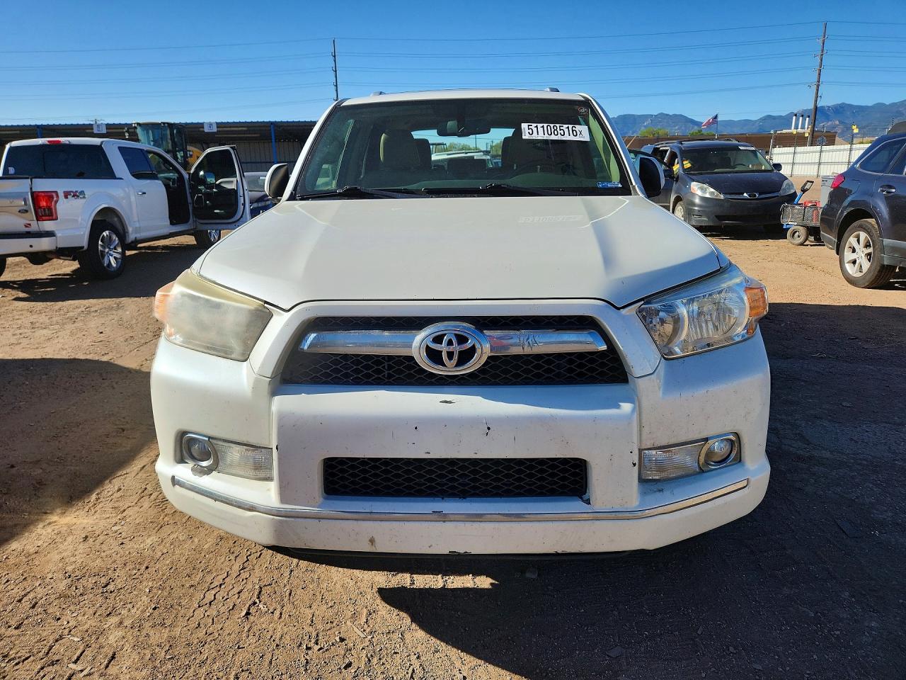 2012 Toyota 4runner Limited White vin: JTEBU5JR0C5106619
