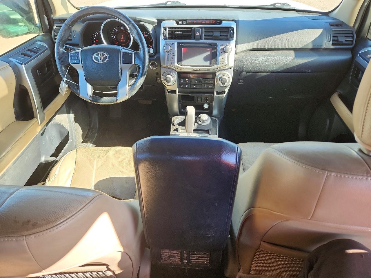 2012 Toyota 4runner Limited White vin: JTEBU5JR0C5106619